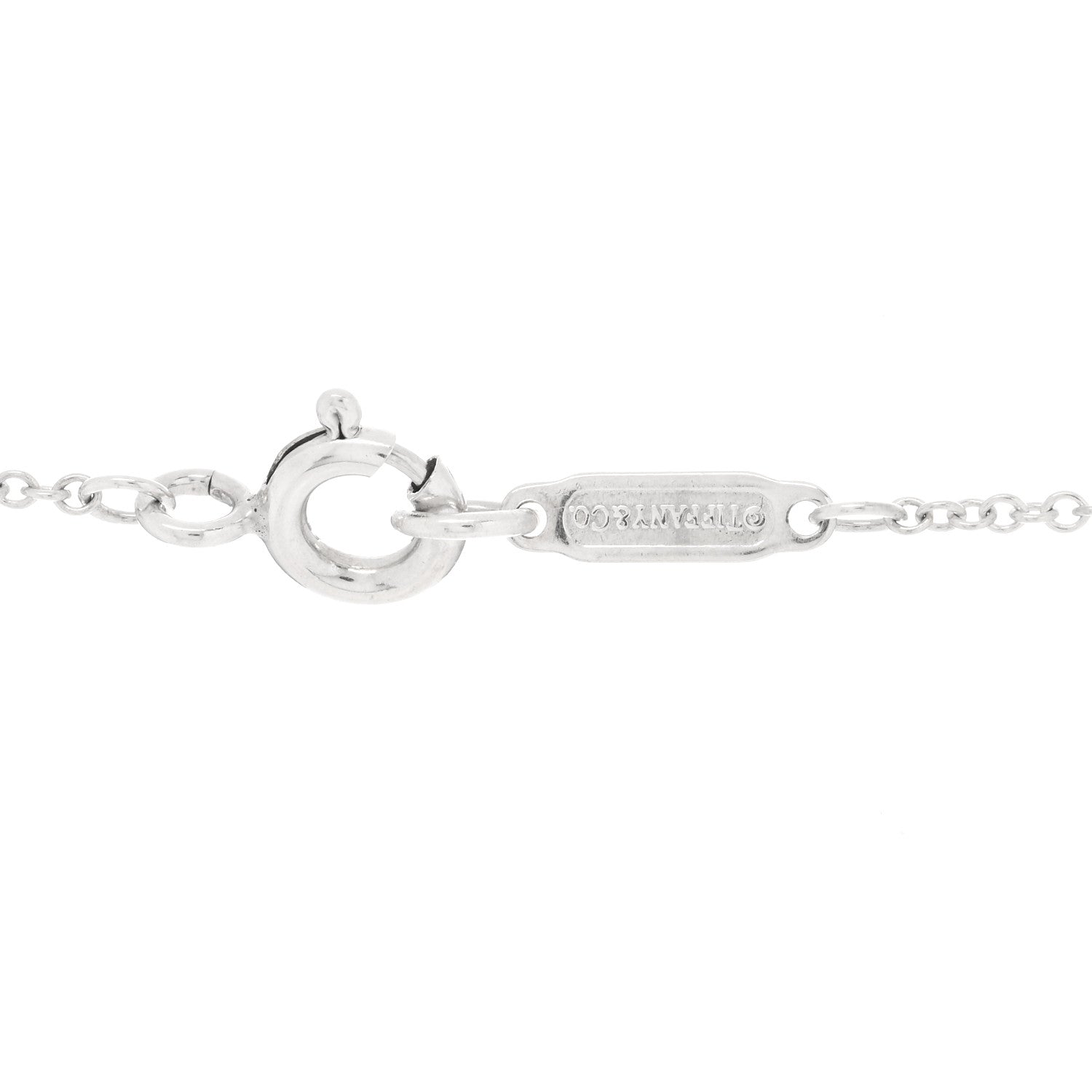 Tiffany Sterling Silver Round Atlas Medallion Pendant Necklace 3 of 3