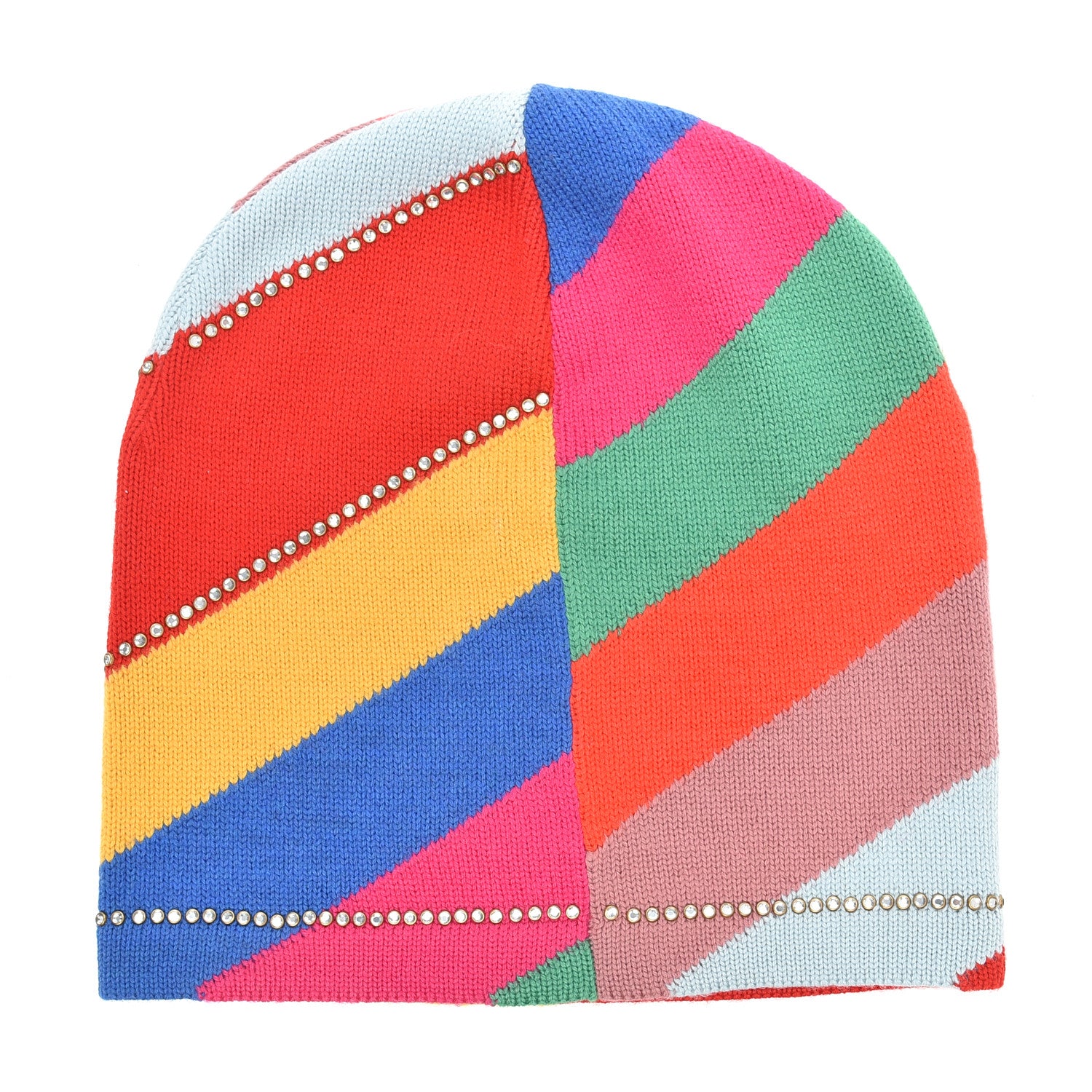 Gucci Wool Knit Multihimalat Beanie Hat M Multicolor 3 of 4