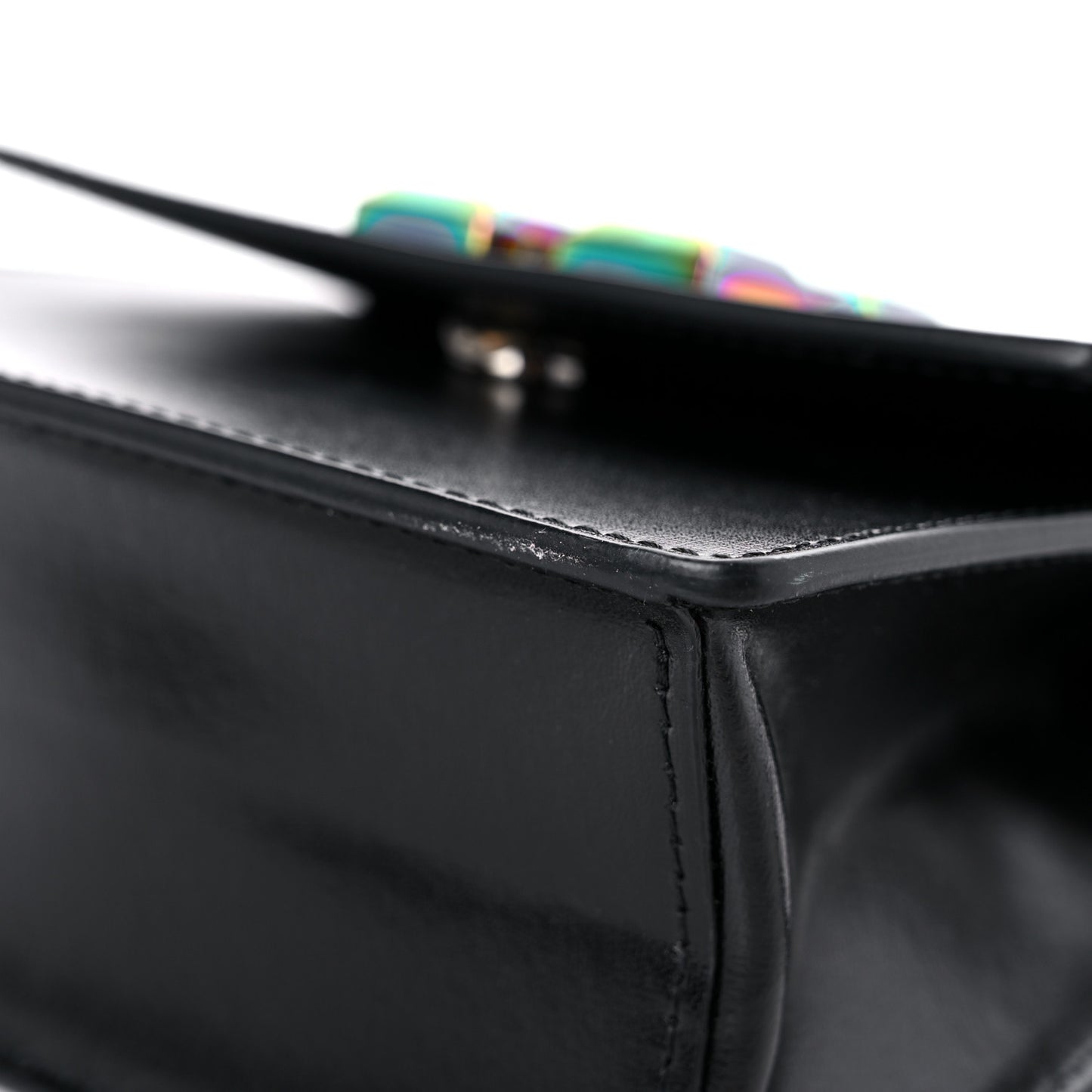 Calfskin Jitney 0.7 Belt Bag Crossbody Black