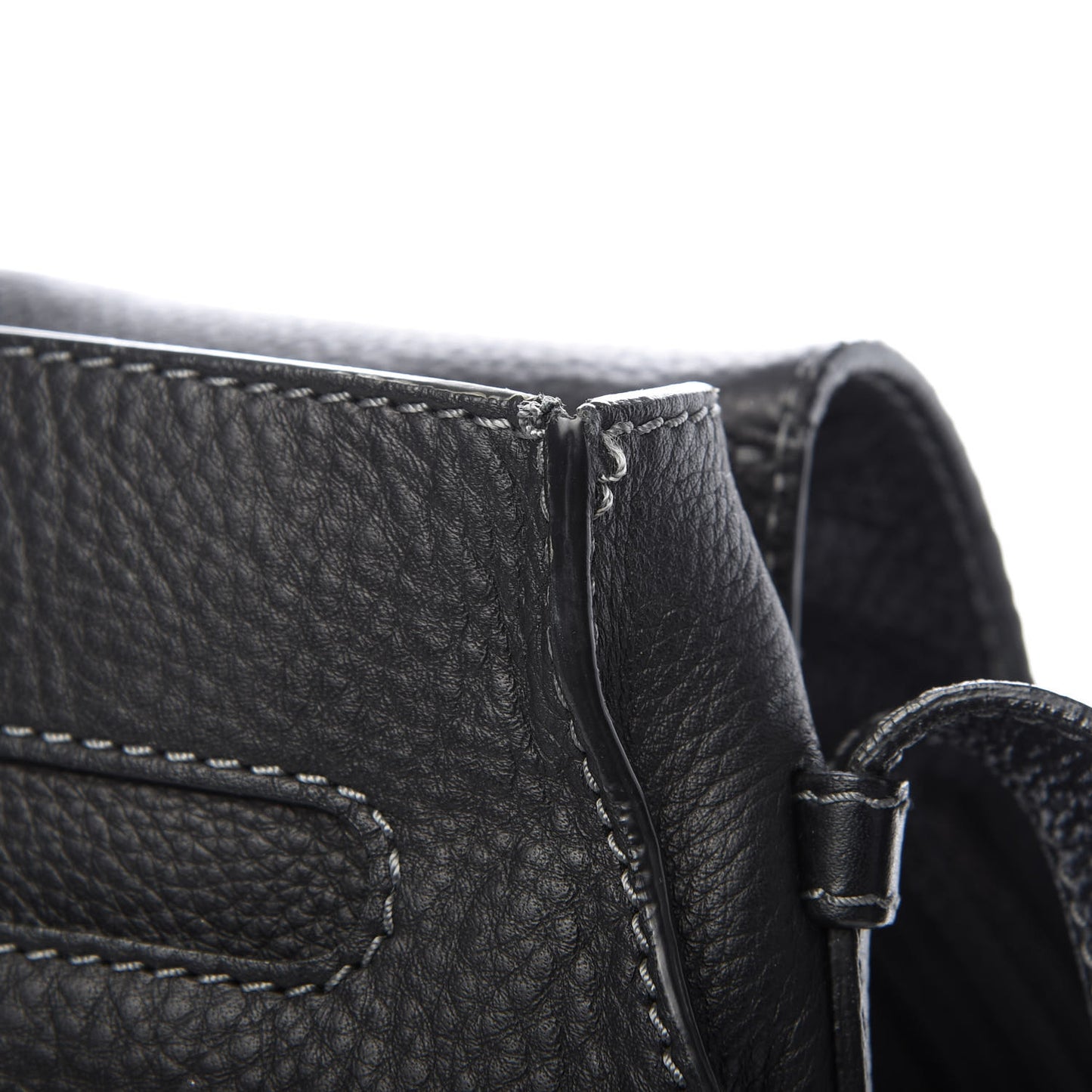 Calfskin Medium Marcie Round Crossbody Bag Black