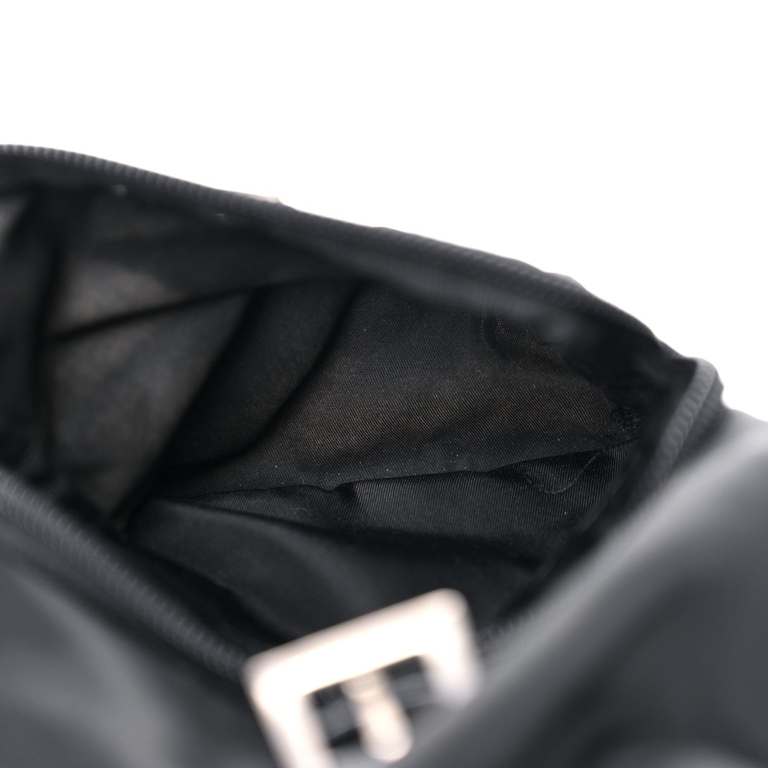 Prada Nylon Vela Mini Cinch Backpack Black 12 of 21