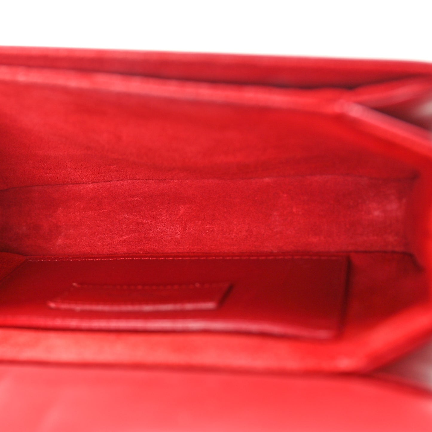 Calfskin Small Classic Lulu Bag Red