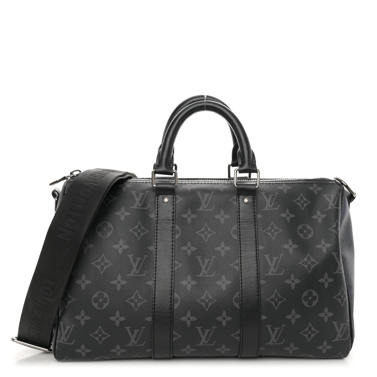 Louis Vuitton Monogram Eclipse Reverse Keepall Bandouliere 35 - Main Image