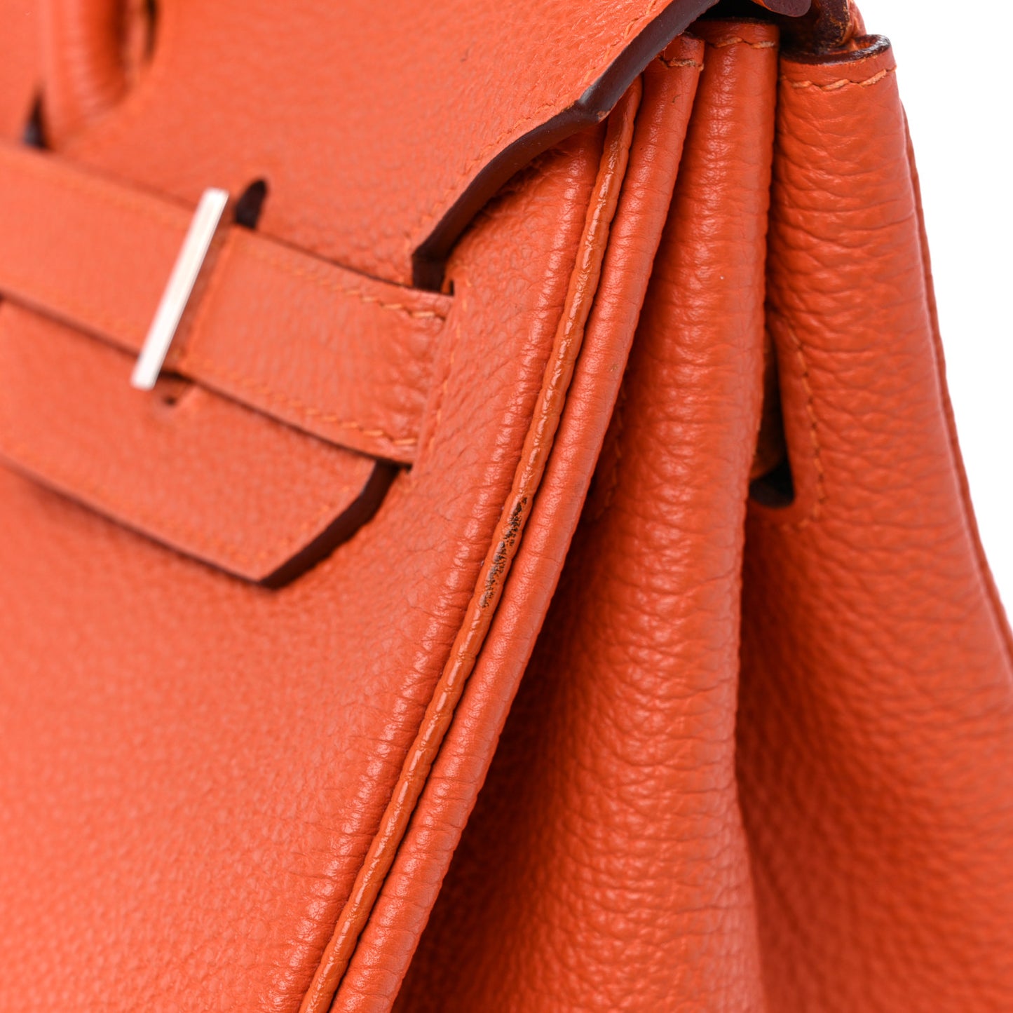 Togo Birkin 35 Orange