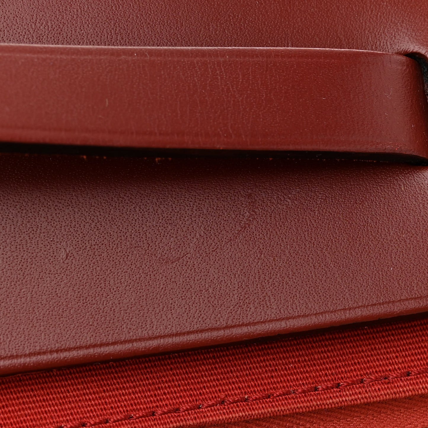 Military Toile Vache Hunter Herbag Zip 31 PM Rouge Grenat Rouge H