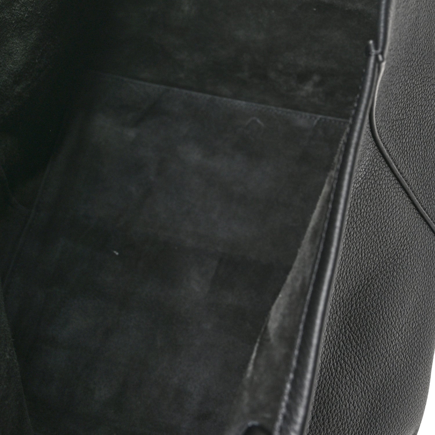 The Row Grained Calfskin Park Tote Three Black 6 of 10