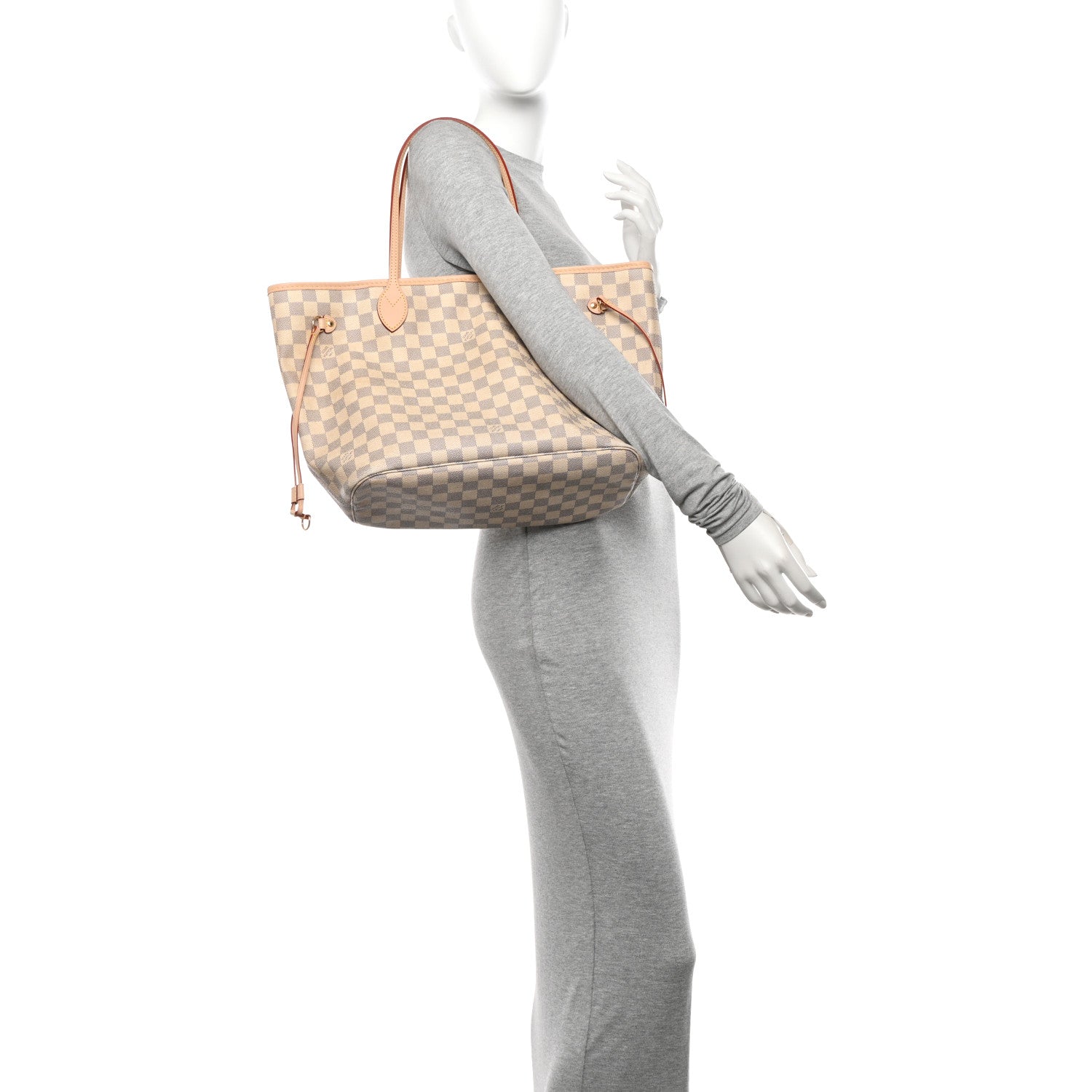 Louis Vuitton Damier Azur Neverfull MM 2 of 11