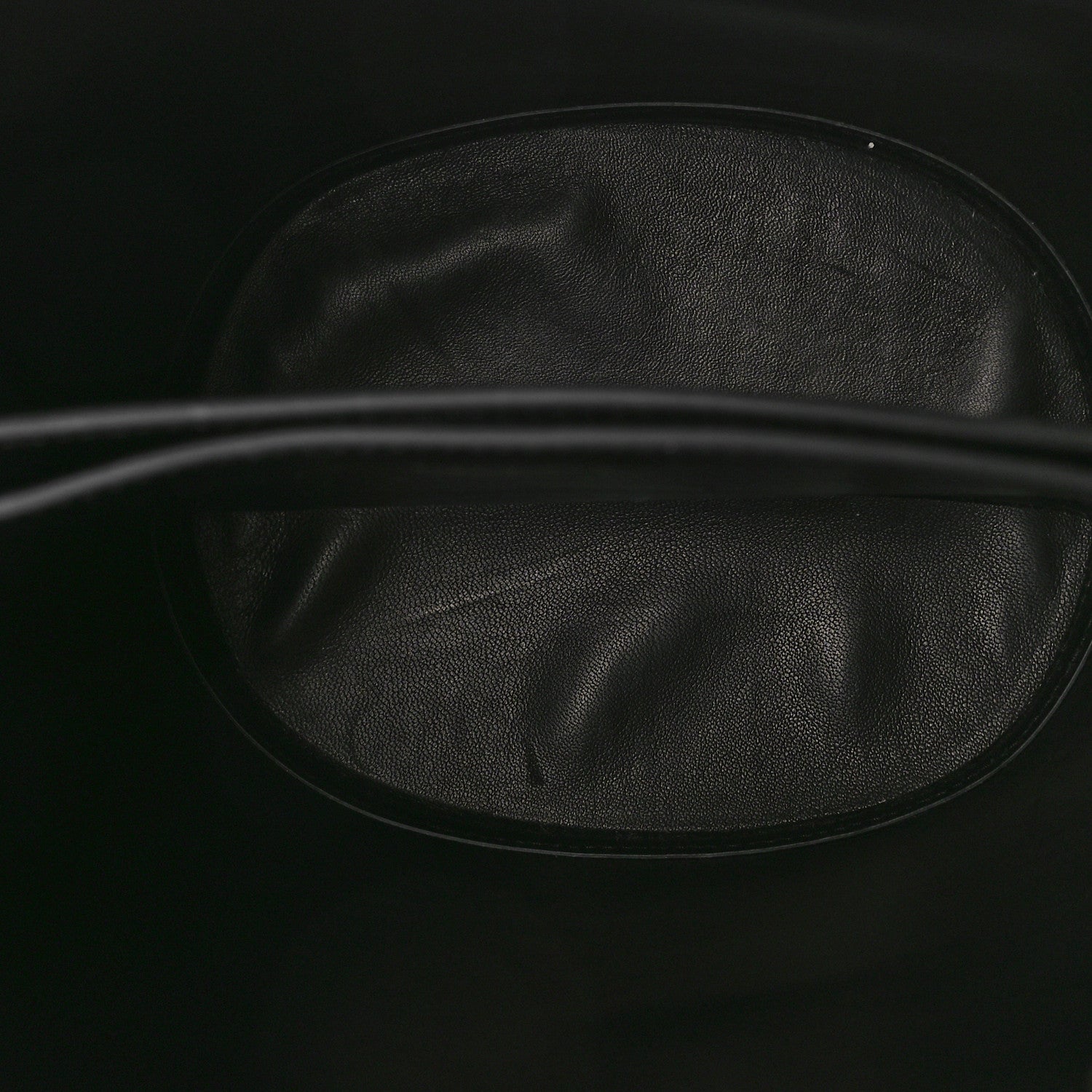 Prada City Calfskin Tambour Bucket Bag Black 5 of 8