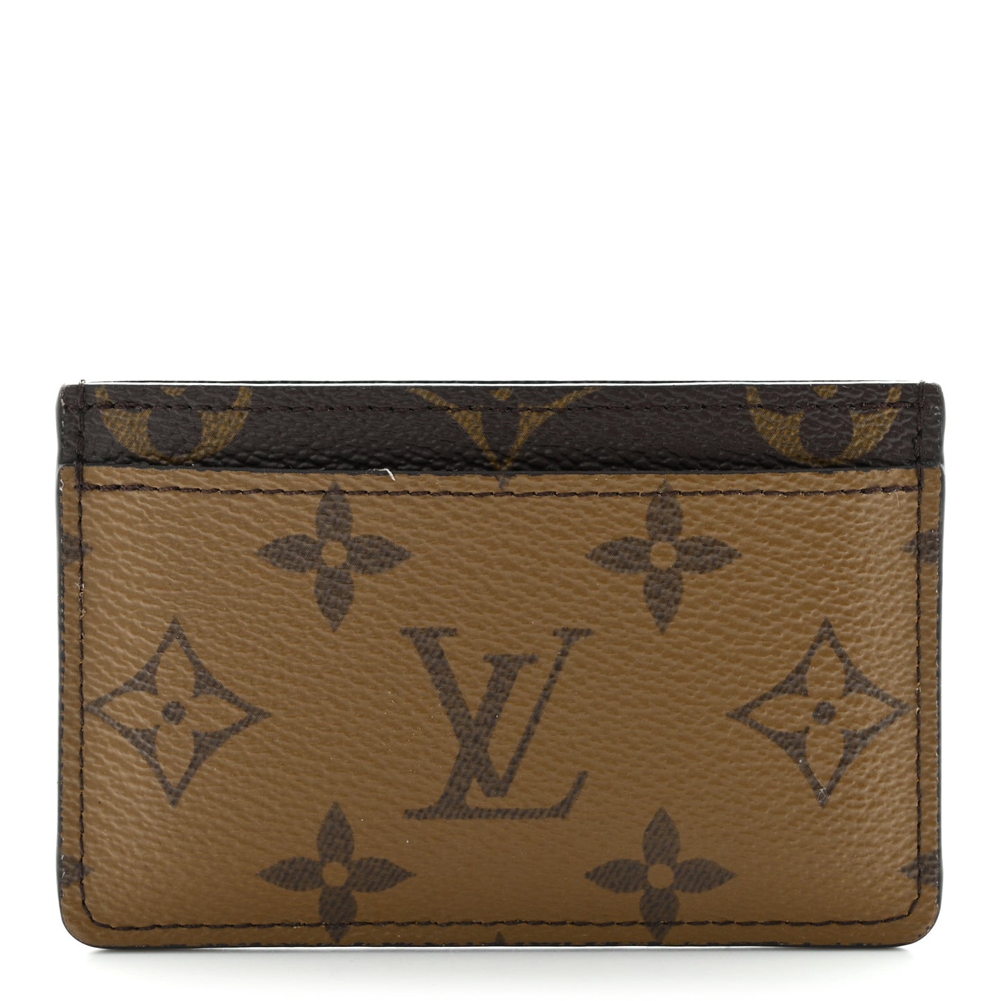Reverse Monogram Card Holder