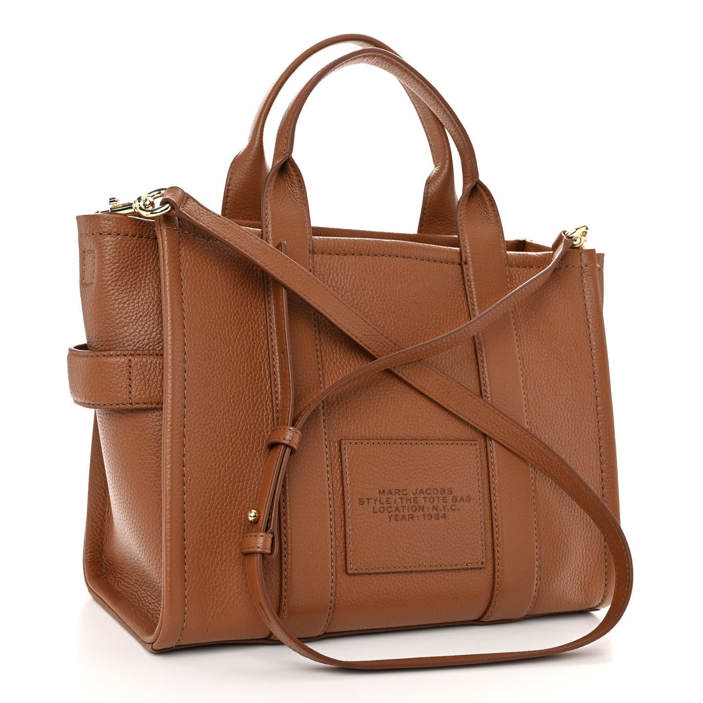 Grained Calfskin Medium The Tote Bag Argan Oil
