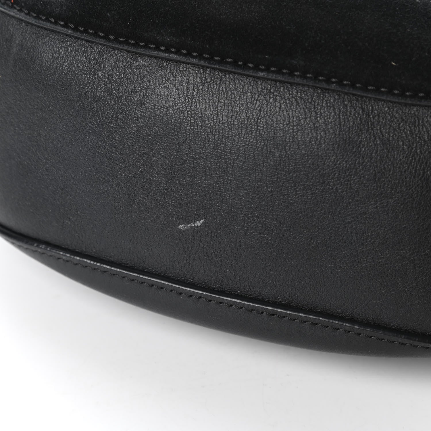 Chloe Suede Calfskin Mini Drew Shoulder Bag Black 10 of 10