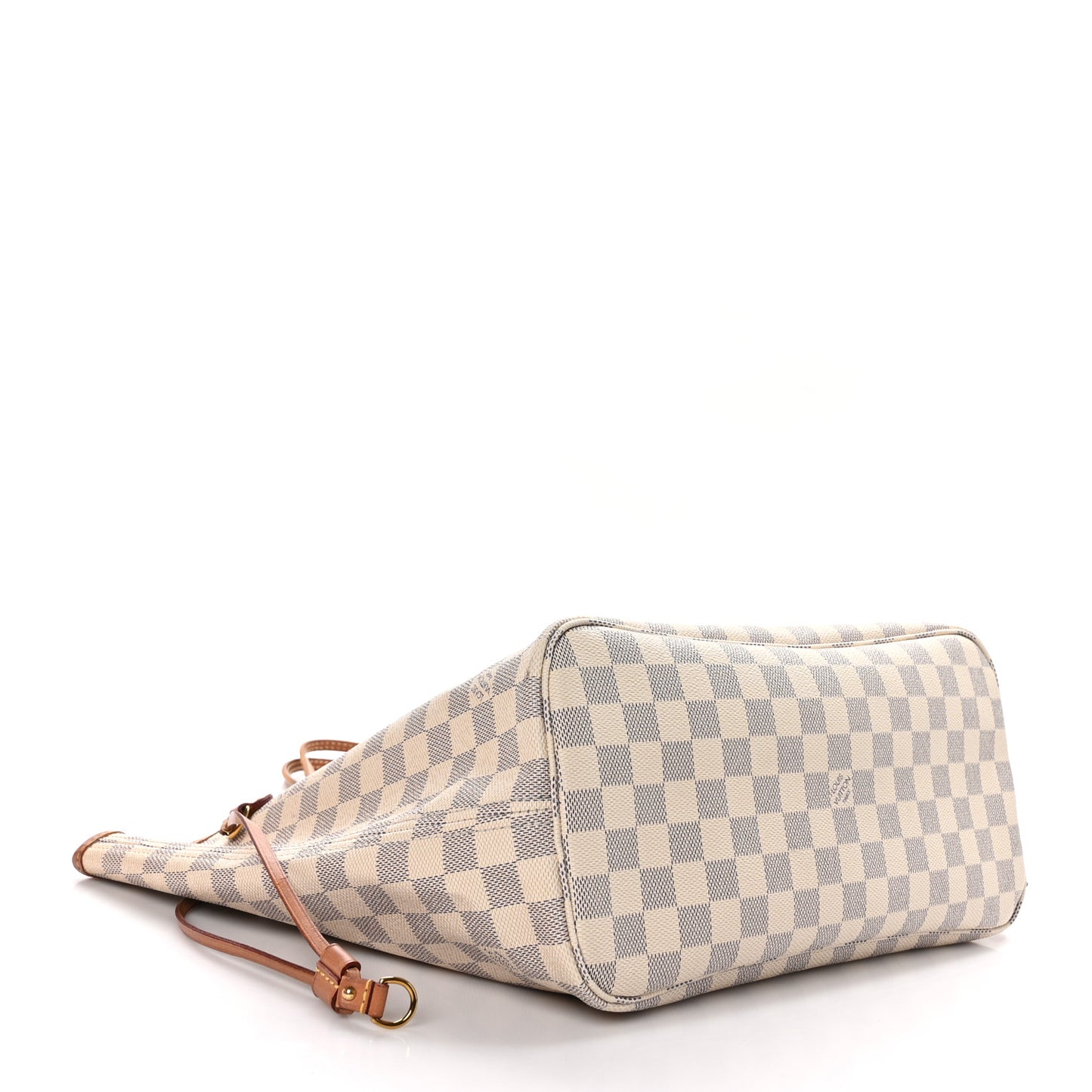 Damier Azur Neo Neverfull MM Rose Ballerine