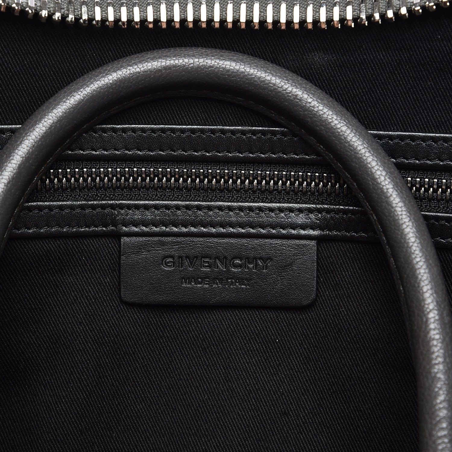 Givenchy Sugar Goatskin Medium Antigona Dark Grey 7 of 13