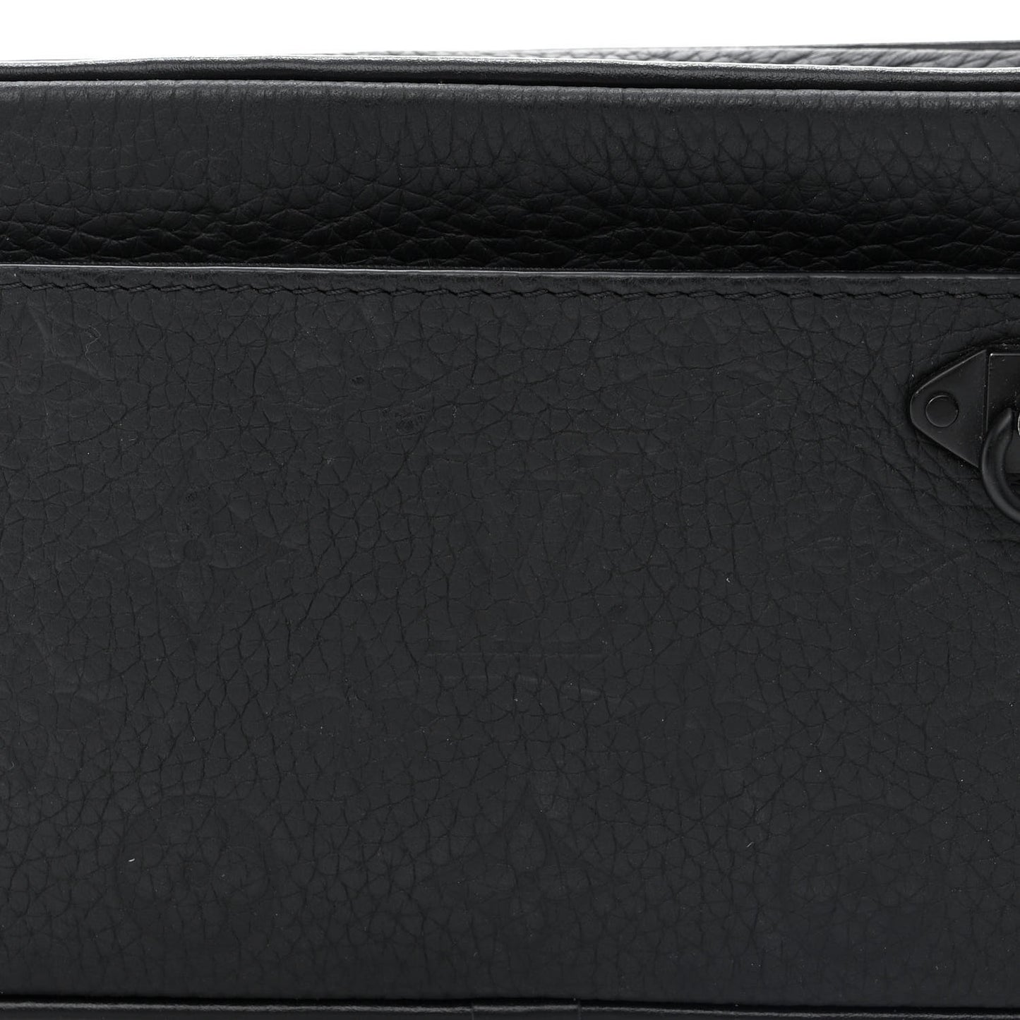 Taurillon Monogram Uniformes Solar Ray Soft Pochette Volga Belt Bag Black