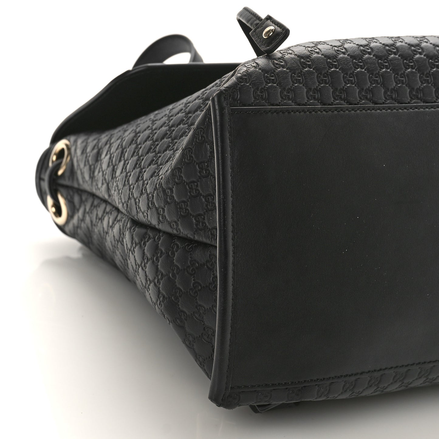 Microguccissima Drawstring Backpack Black