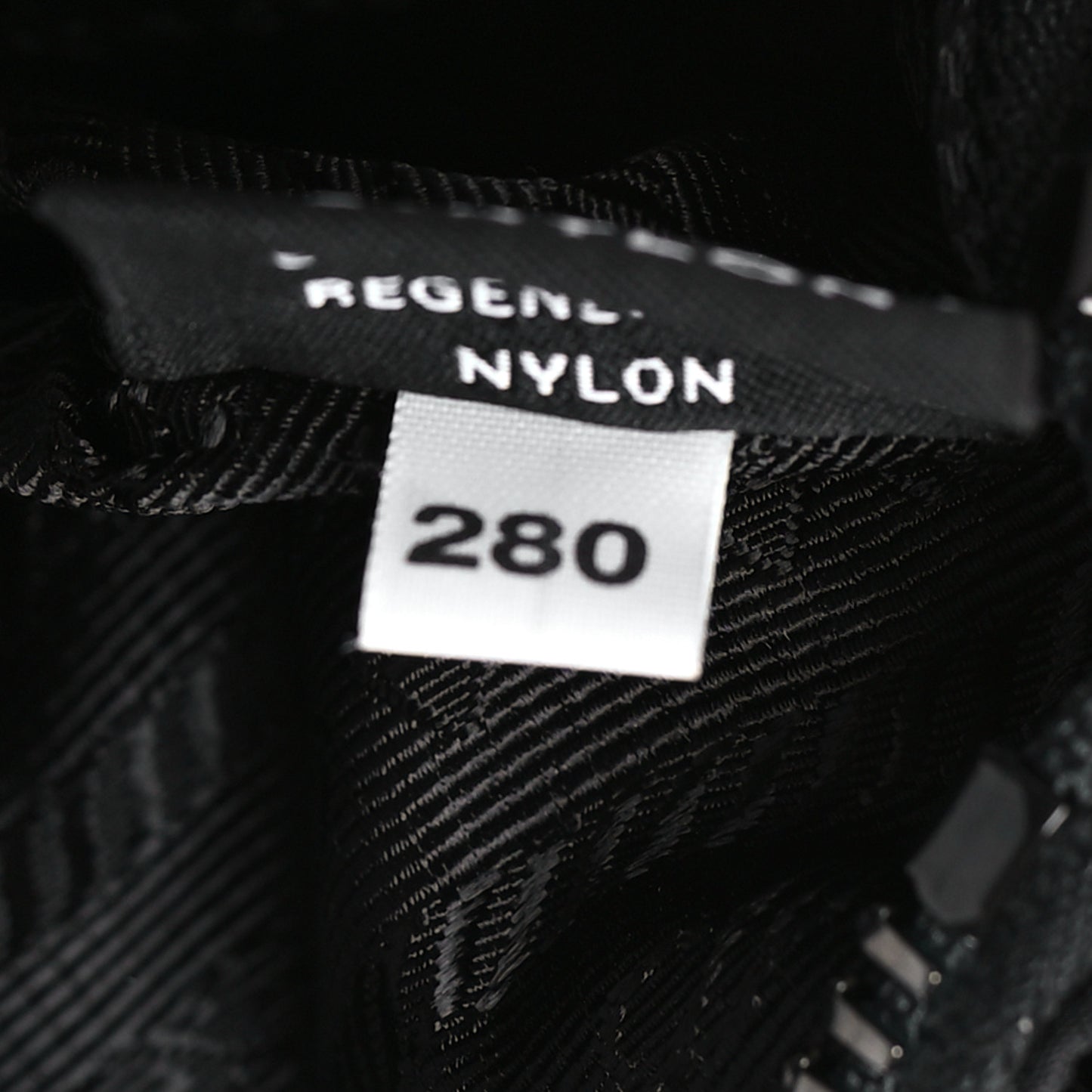 Re-Nylon Saffiano Belt Bag Black
