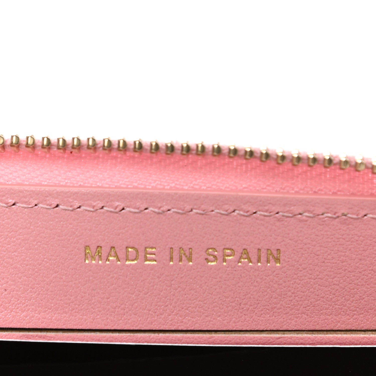 Chanel Iridescent Caviar Quilted Medium Zip Around Wallet Pink 7 of 9