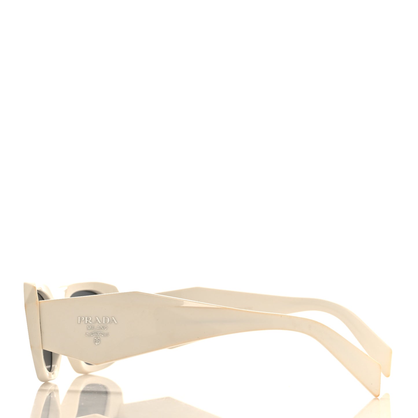 Acetate Symbole Sunglasses SPR 17W White
