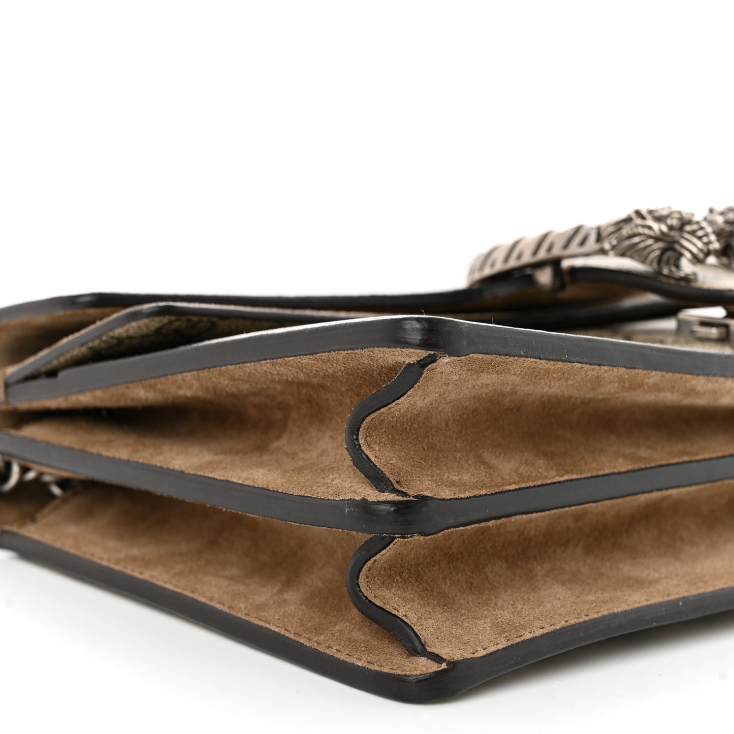 GG Supreme Monogram Small Dionysus Shoulder Bag Taupe
