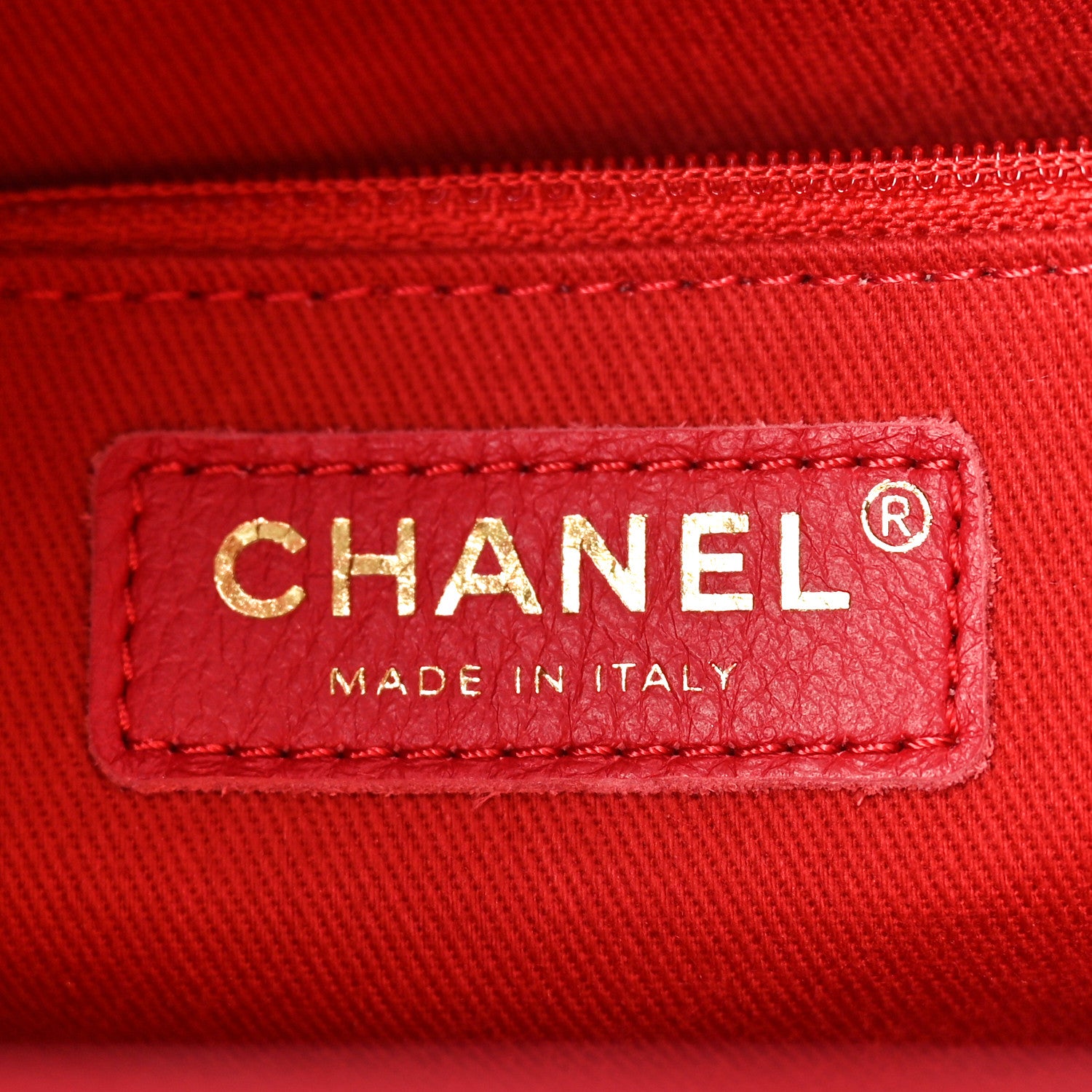 Chanel Caviar Quilted Small Business Affinity Shopping Bag Red 6 of 10