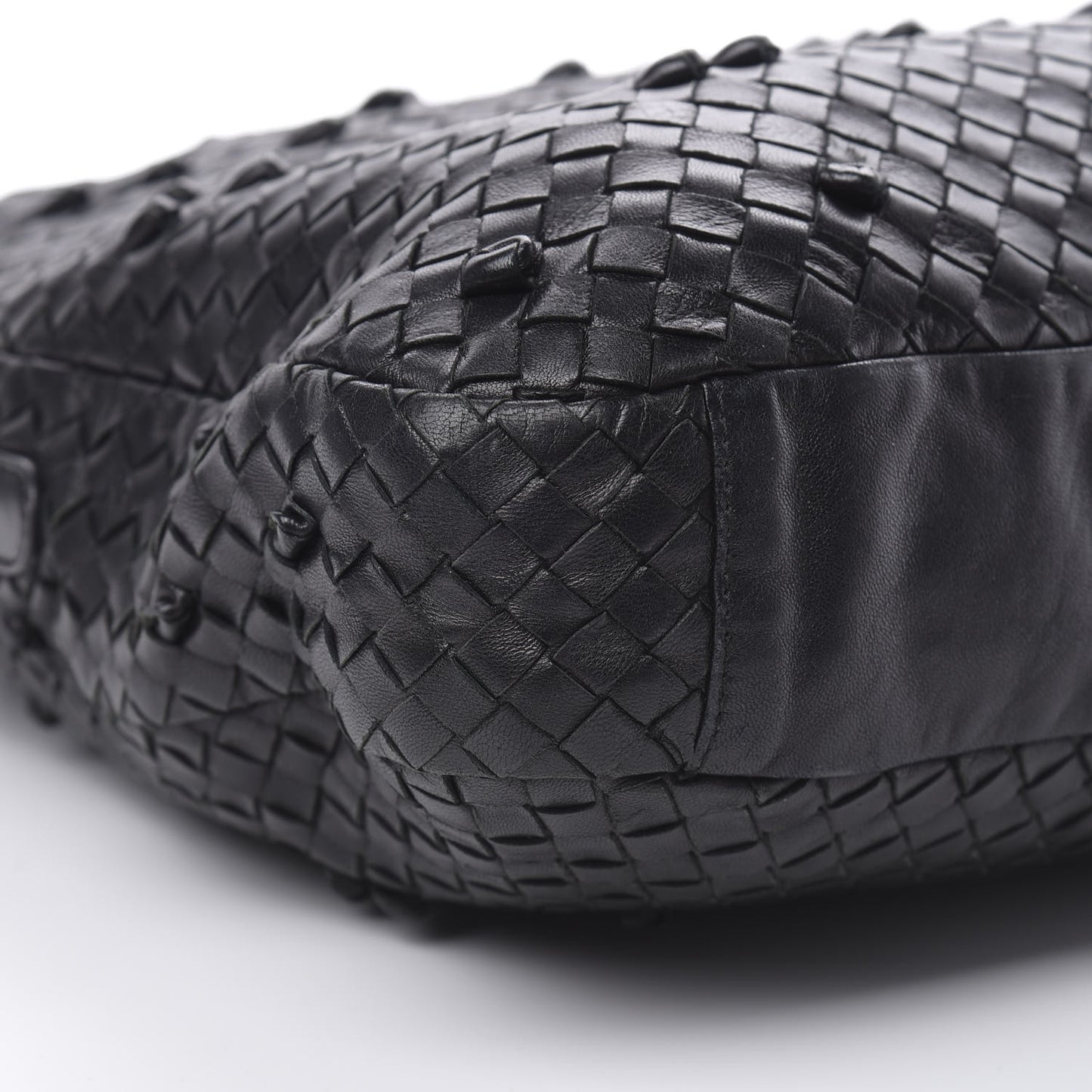 Nappa Intrecciato Naruto Knot Hobo Black