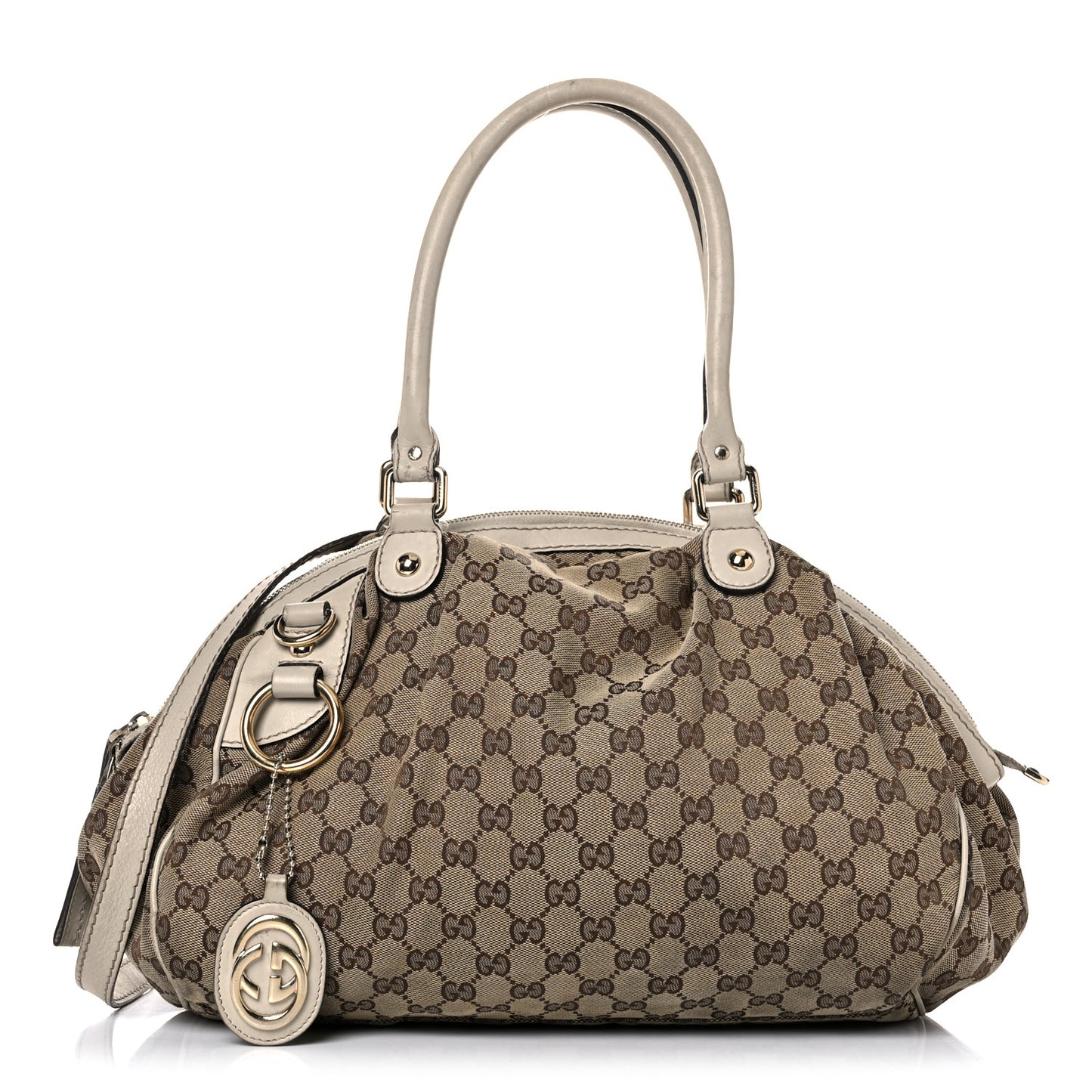 Monogram Medium Sukey Boston Off White