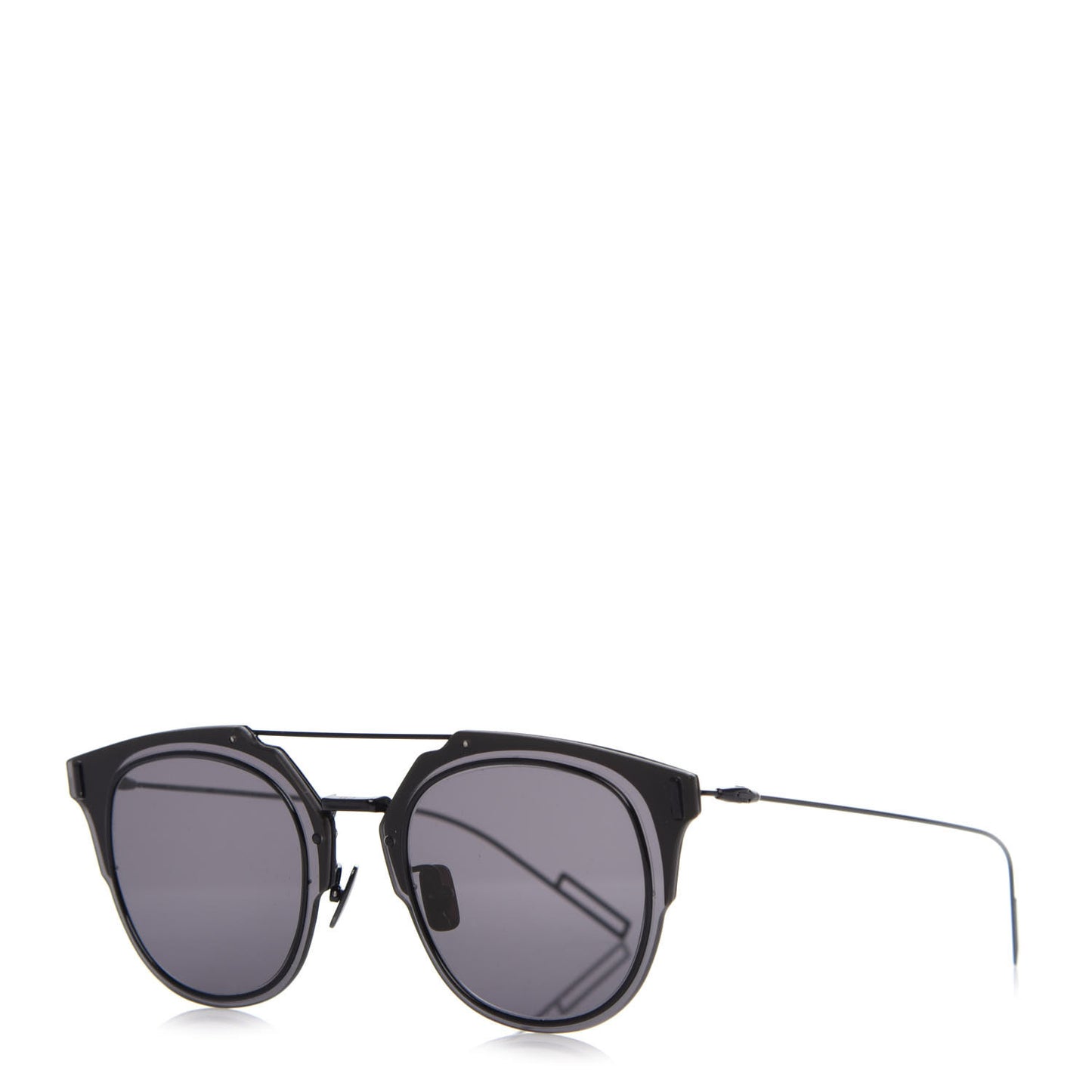 Mirrored So Real Sunglasses Matte Black
