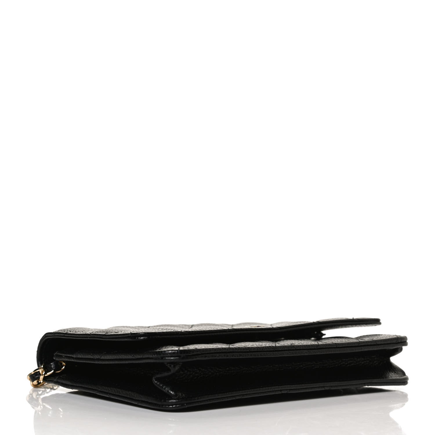 Chanel Caviar Quilted Wallet On Chain WOC Black 4 of 11