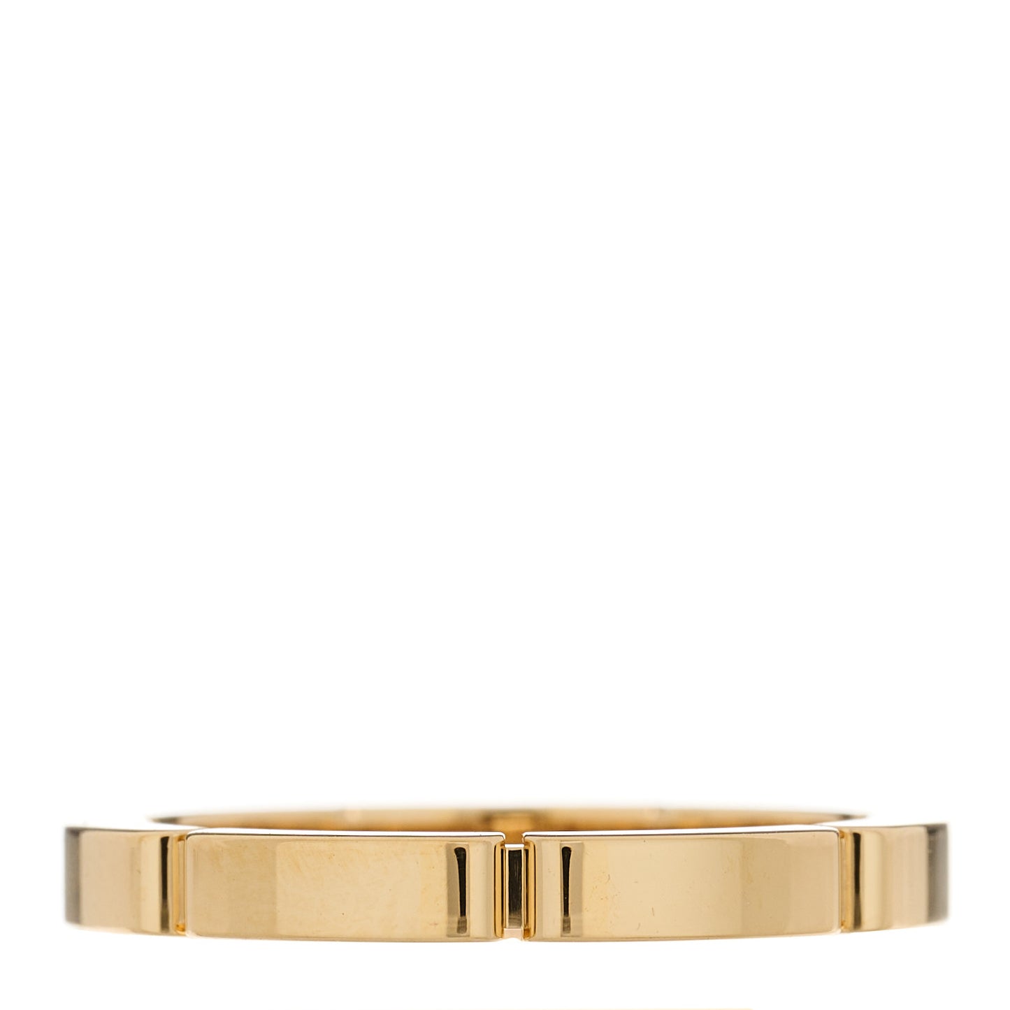 18K Yellow Gold 2.5mm Maillon Panthere Wedding Band Ring 52 6