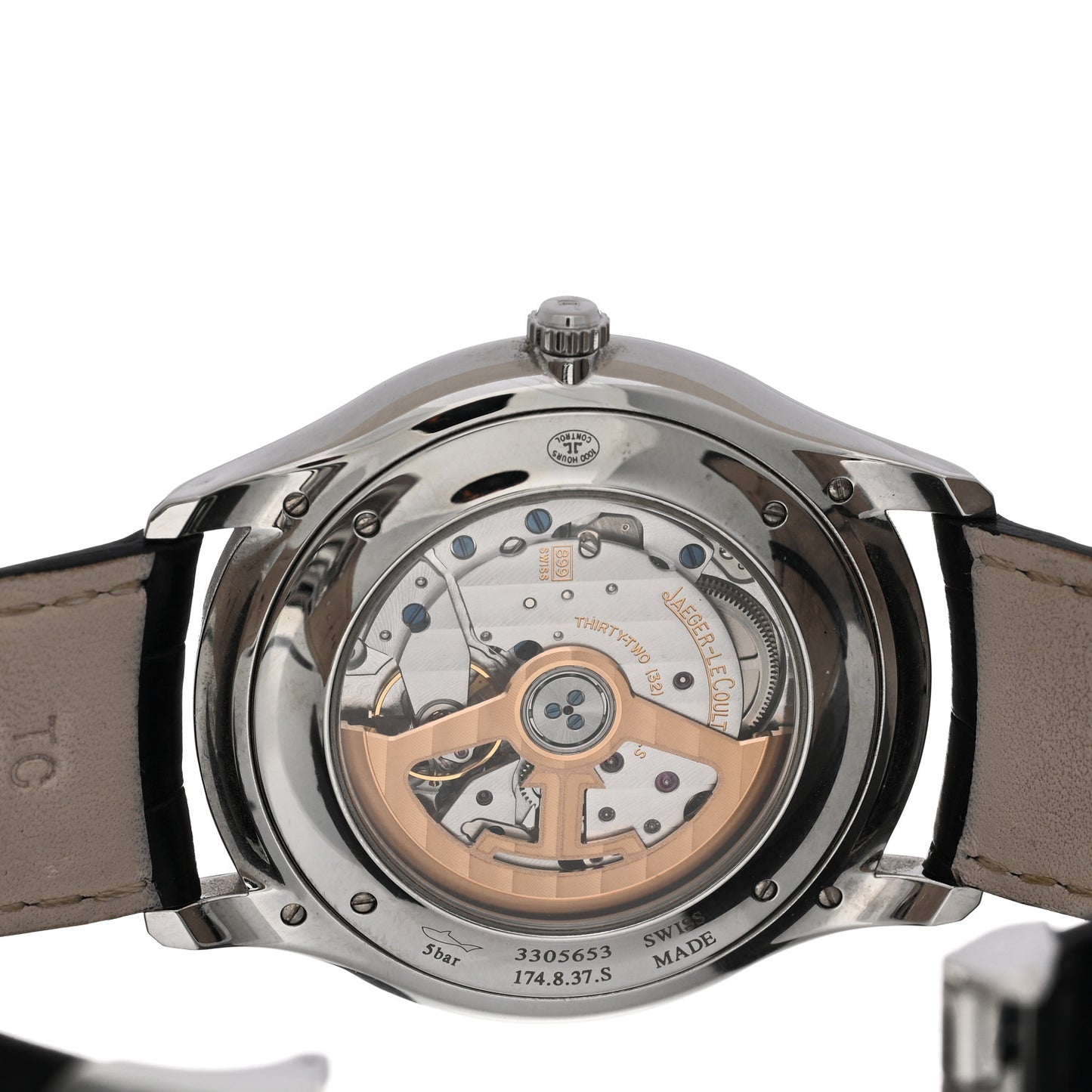 Stainless Steel Alligator 39mm Master Ultra Thin Automatic Watch Q1238420