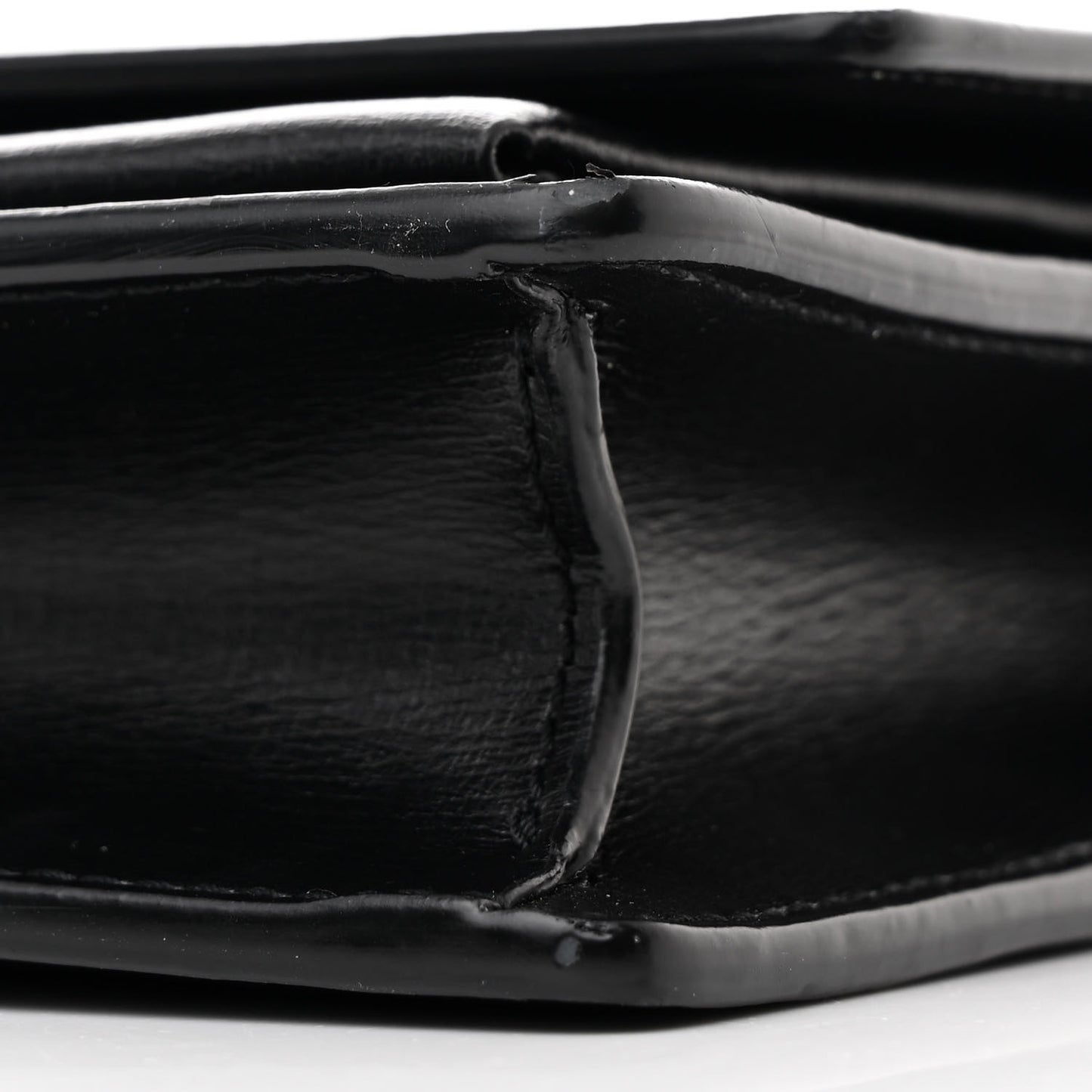 Calfskin Monogram Sunset Chain Wallet Black