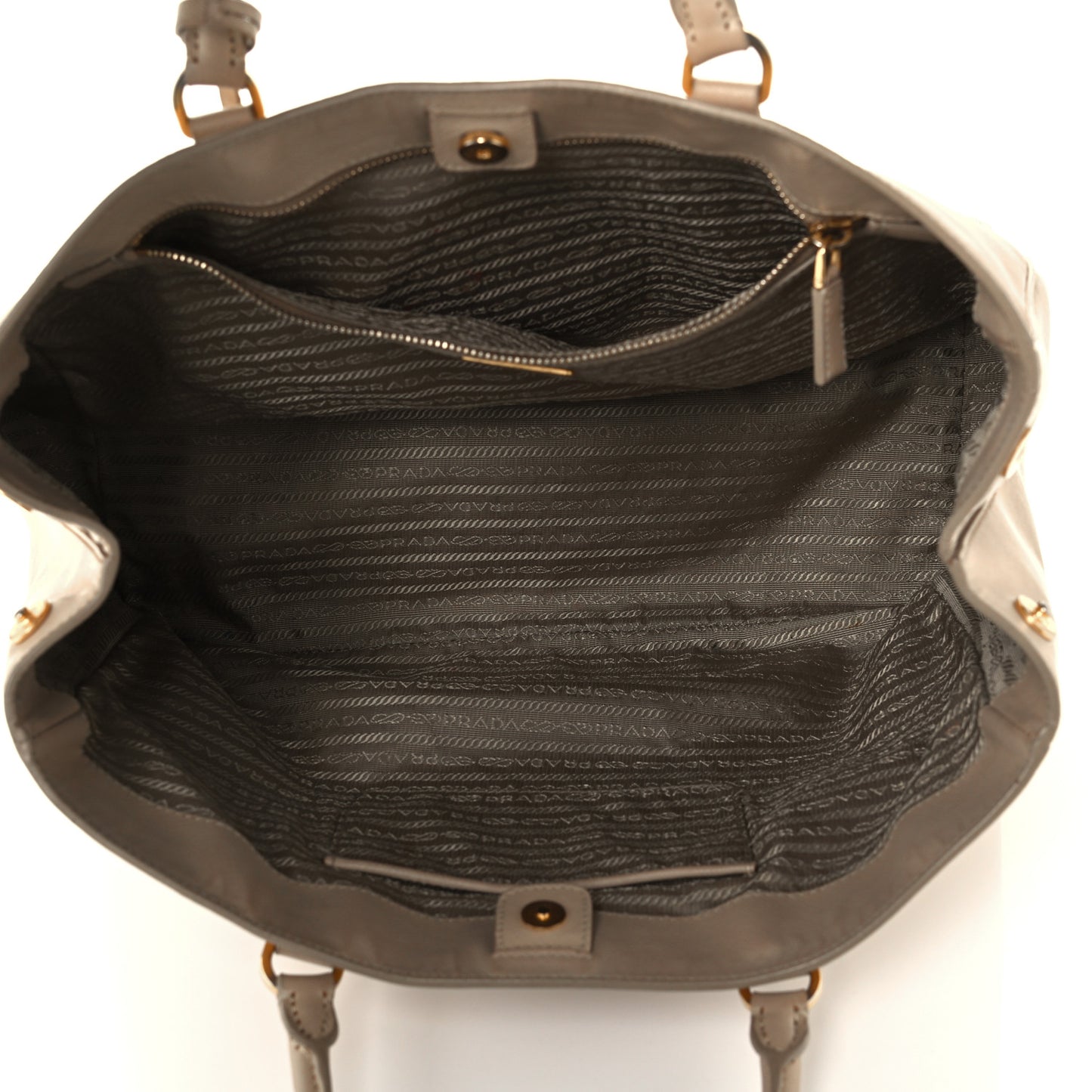 Saffiano Lux Large Tote Sabbia