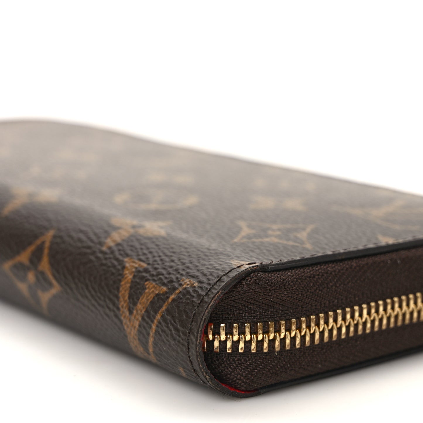 Monogram Zippy Wallet Coquelicot