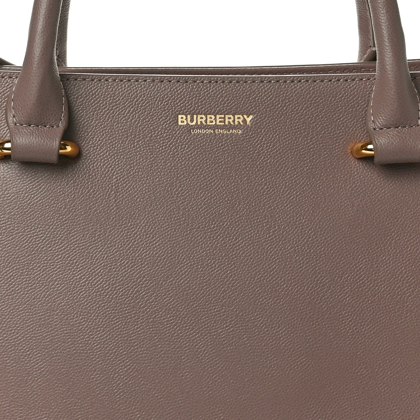 Calfskin Mega Check Banwell Tote Grey Mink