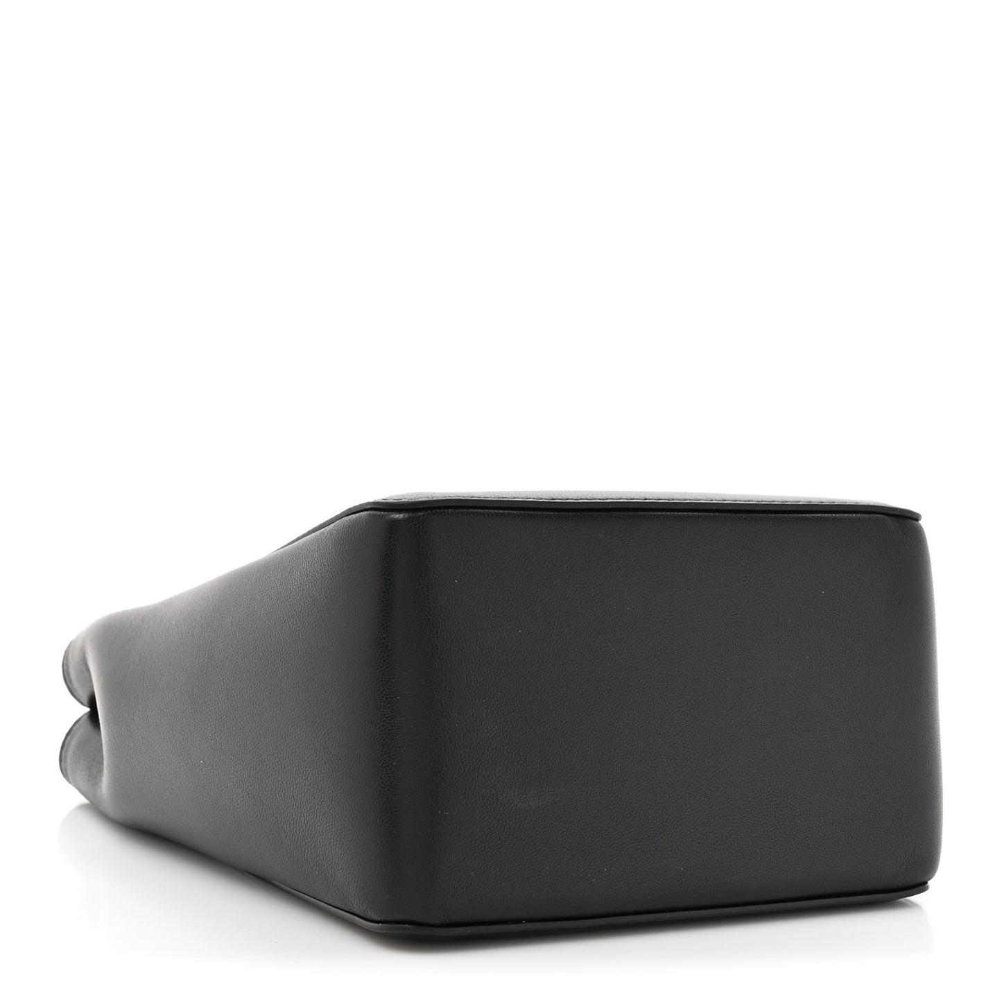 Nappa VLogo Bold Bucket Bag Black