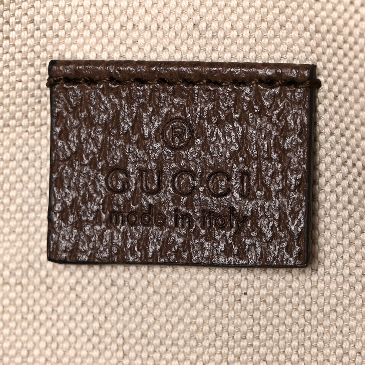 GG Supreme Monogram Neo Vintage Web Belt Bag Brown
