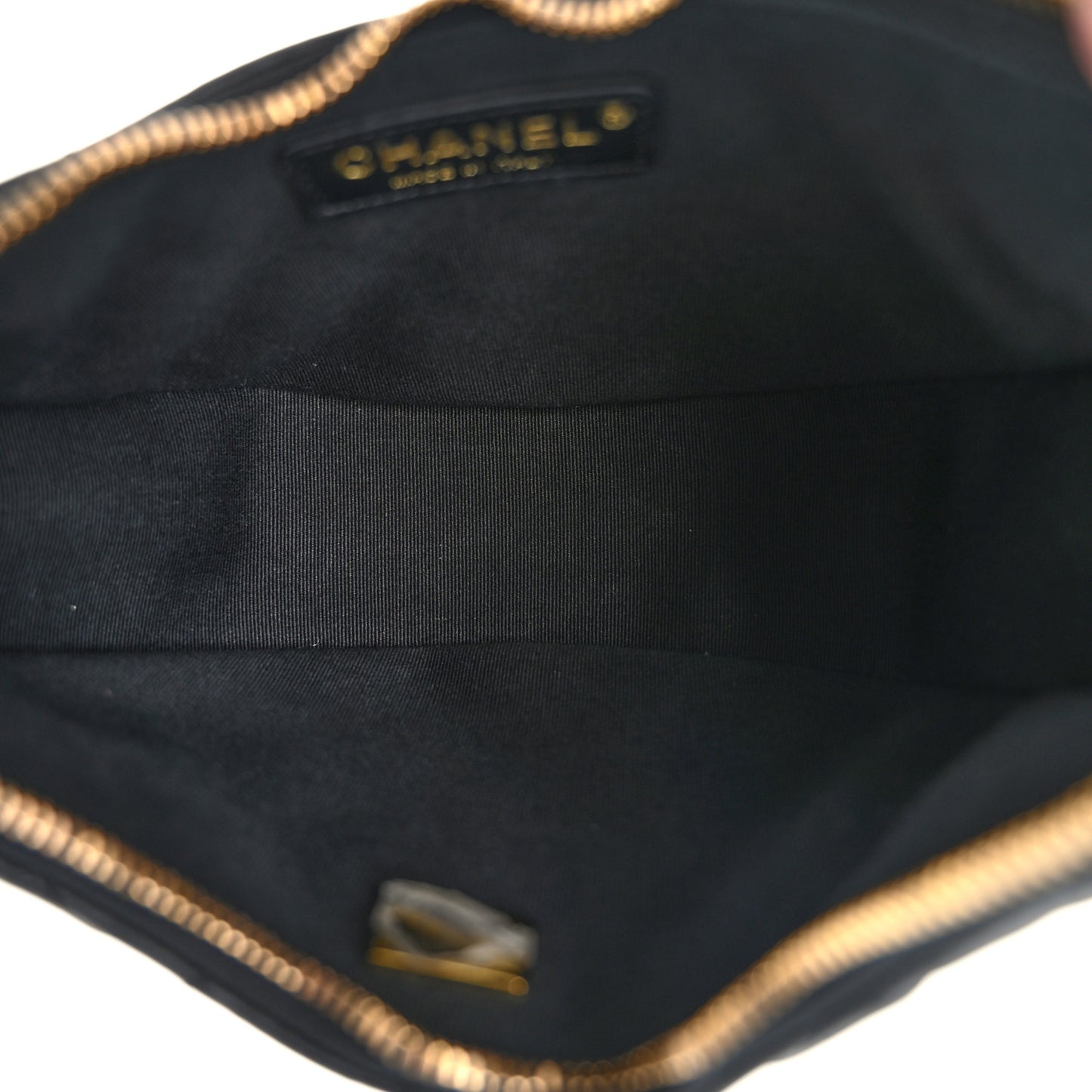 Lambskin Quilted Small Hobo Bag Black
