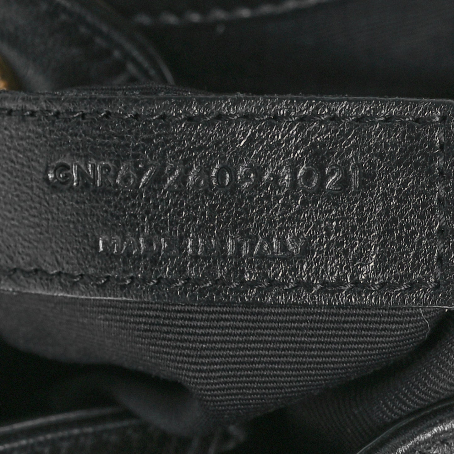 Lambskin Matelasse Monogram Joe Backpack Black