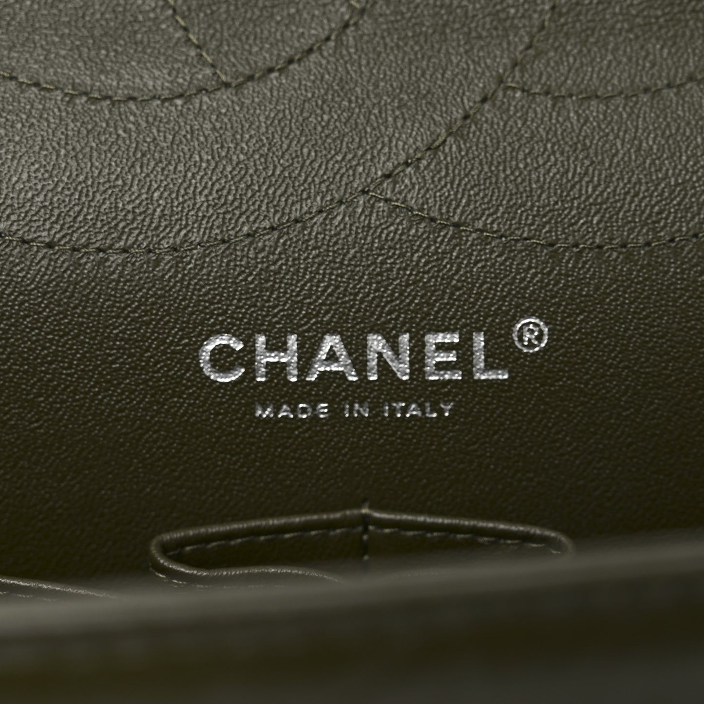 Aged Calfskin Quilted 2.55 Reissue 227 Flap Dark Green