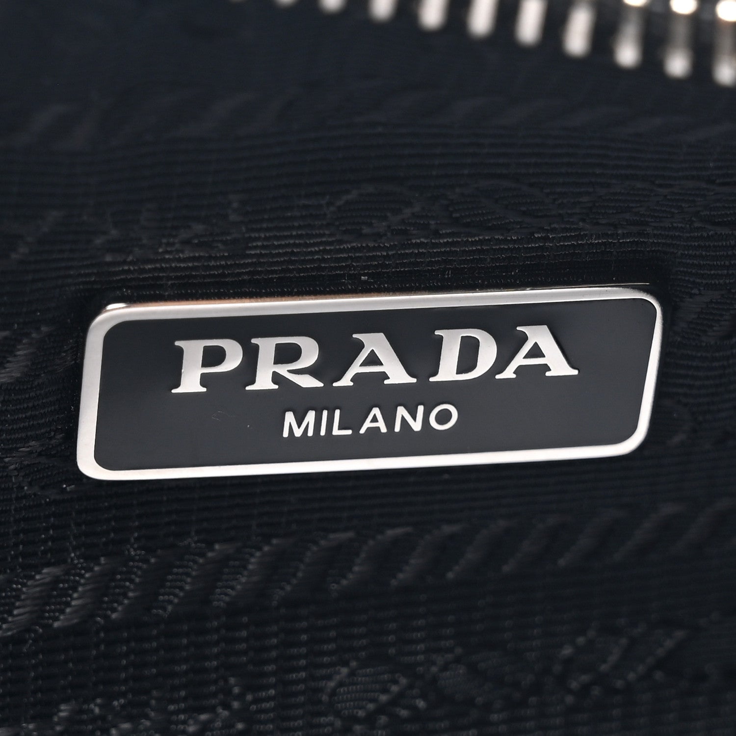 Prada Nylon Re-Edition 2005 Shoulder Bag Black 6 of 9