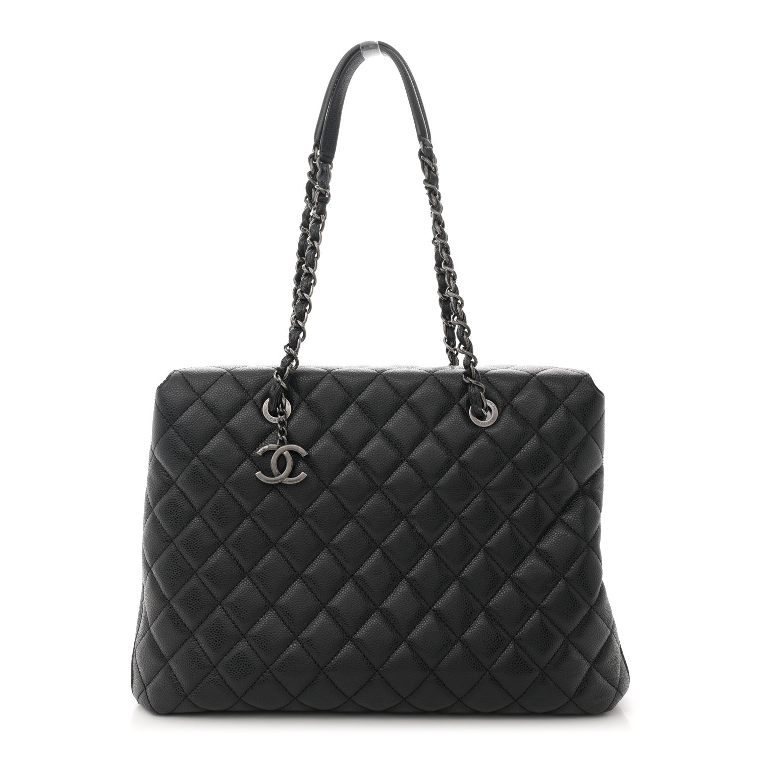 Chanel Caviar Quilted City Shopping Tote Black 1 of 13