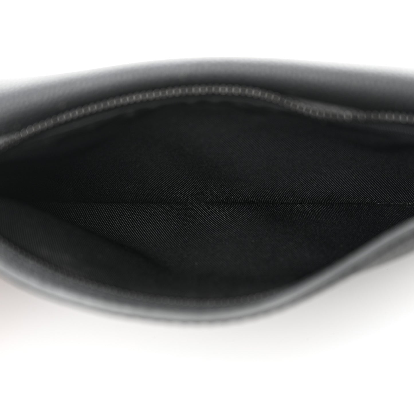 Grained Calfskin Aerogram Takeoff Sling Black