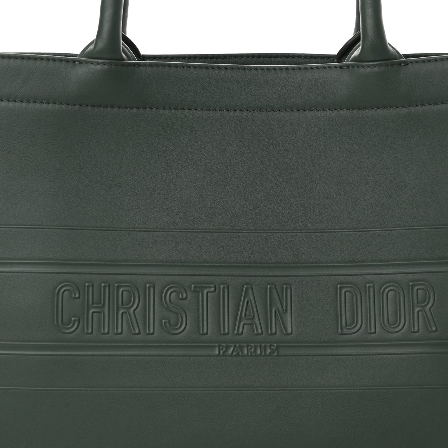 Calfskin Embossed Medium Book Tote Orage