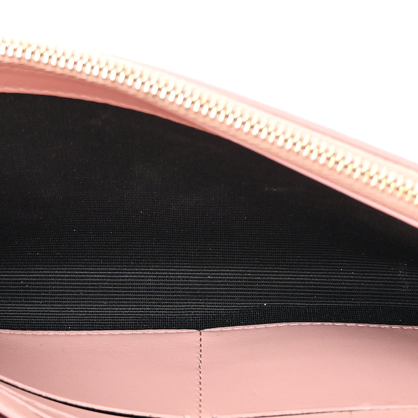 Lambskin Quilted Lola Chain Wallet Blush Pink