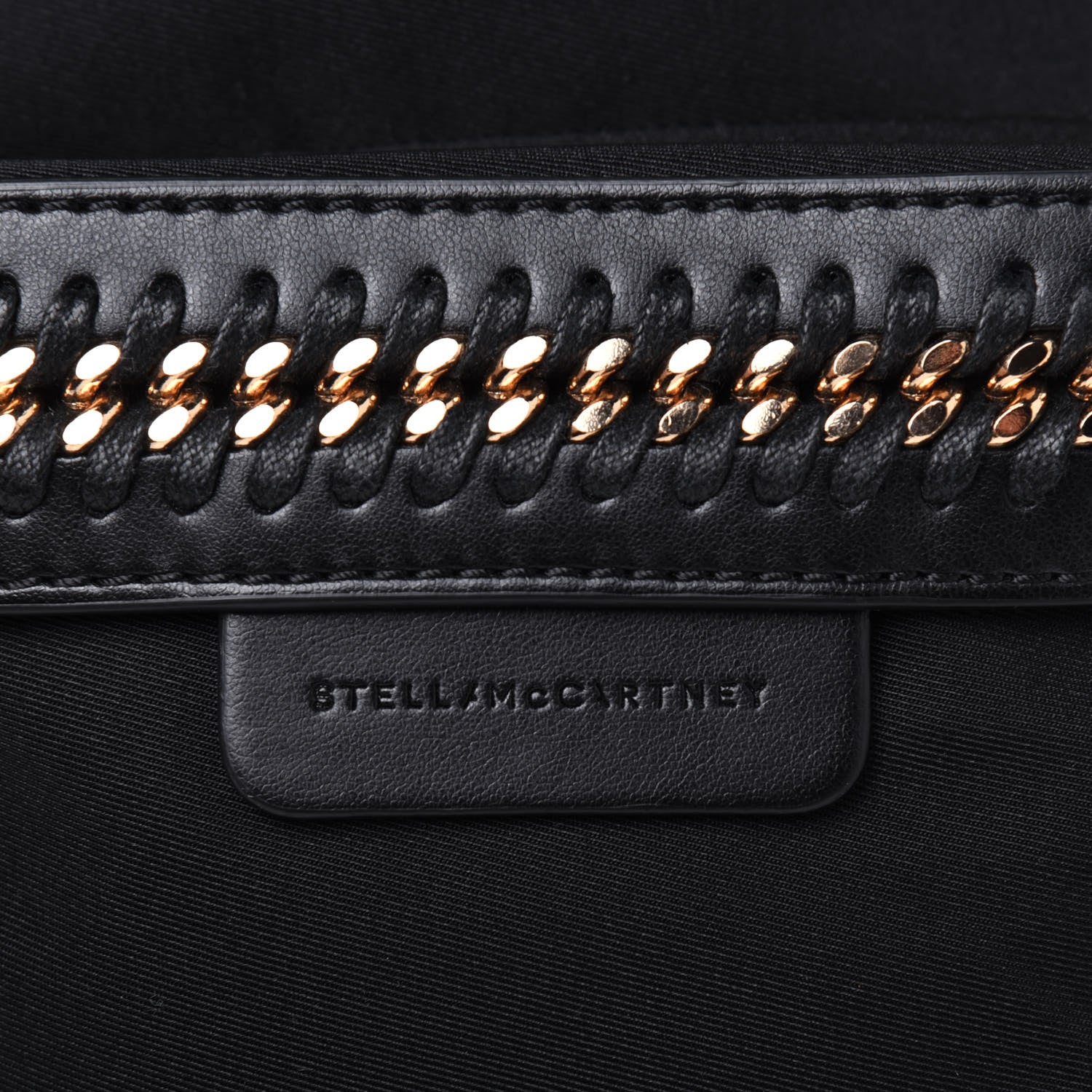 Stella McCartney Nylon Eco Alter Nappa Mini Falabella GO Backpack Black 11 of 16