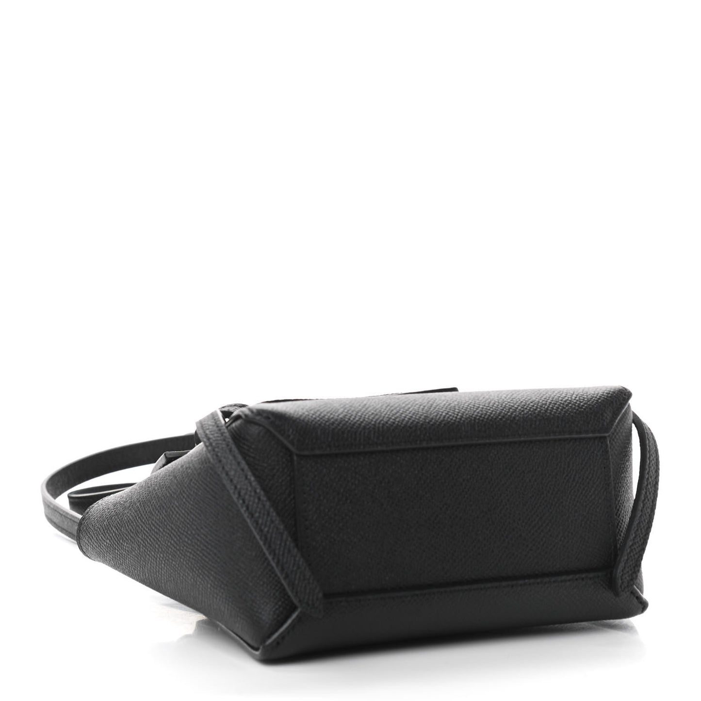 Grained Calfskin Pico Belt Bag Black