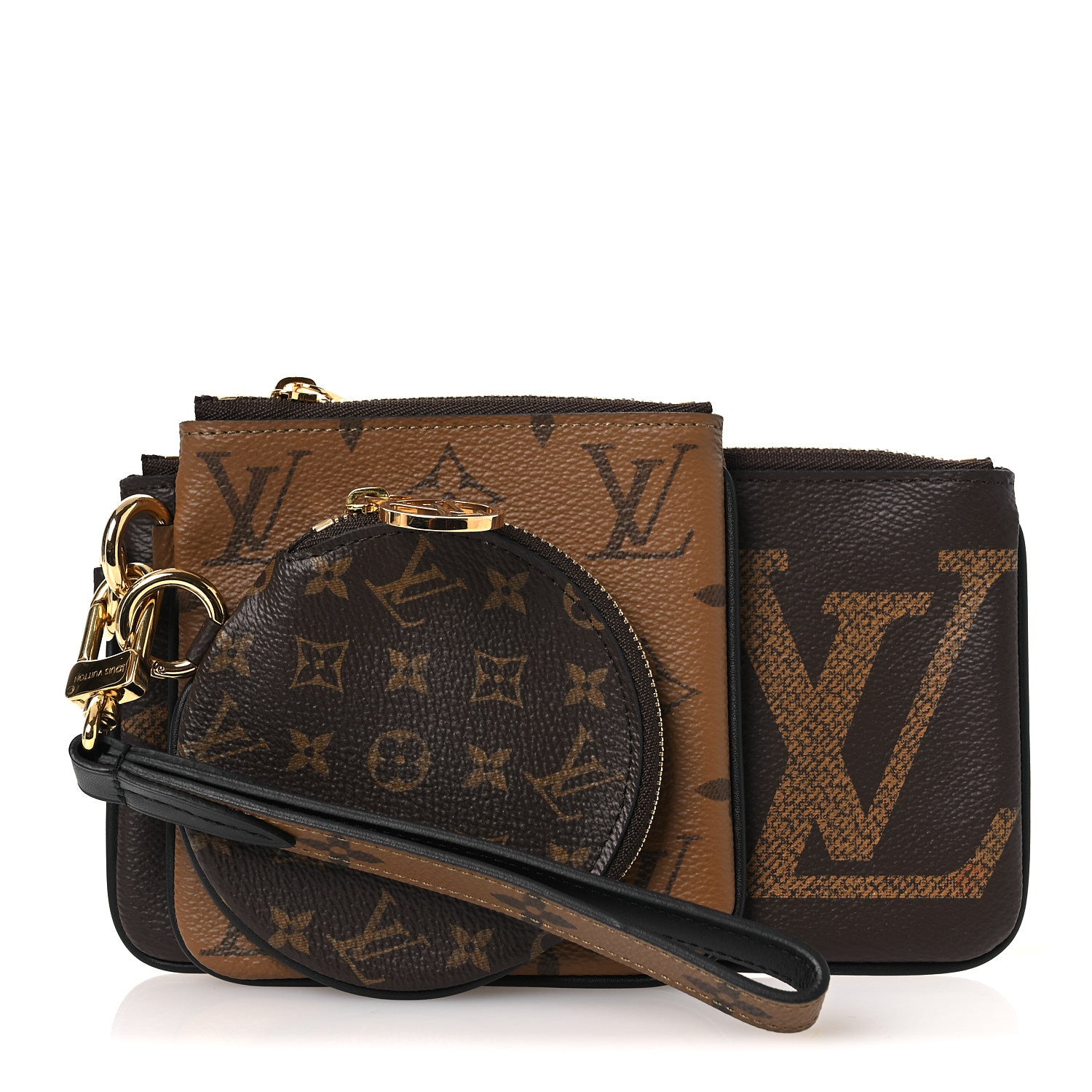 Louis Vuitton Reverse Monogram Giant Trio Pouch 1877046 – FASHIONPHILE