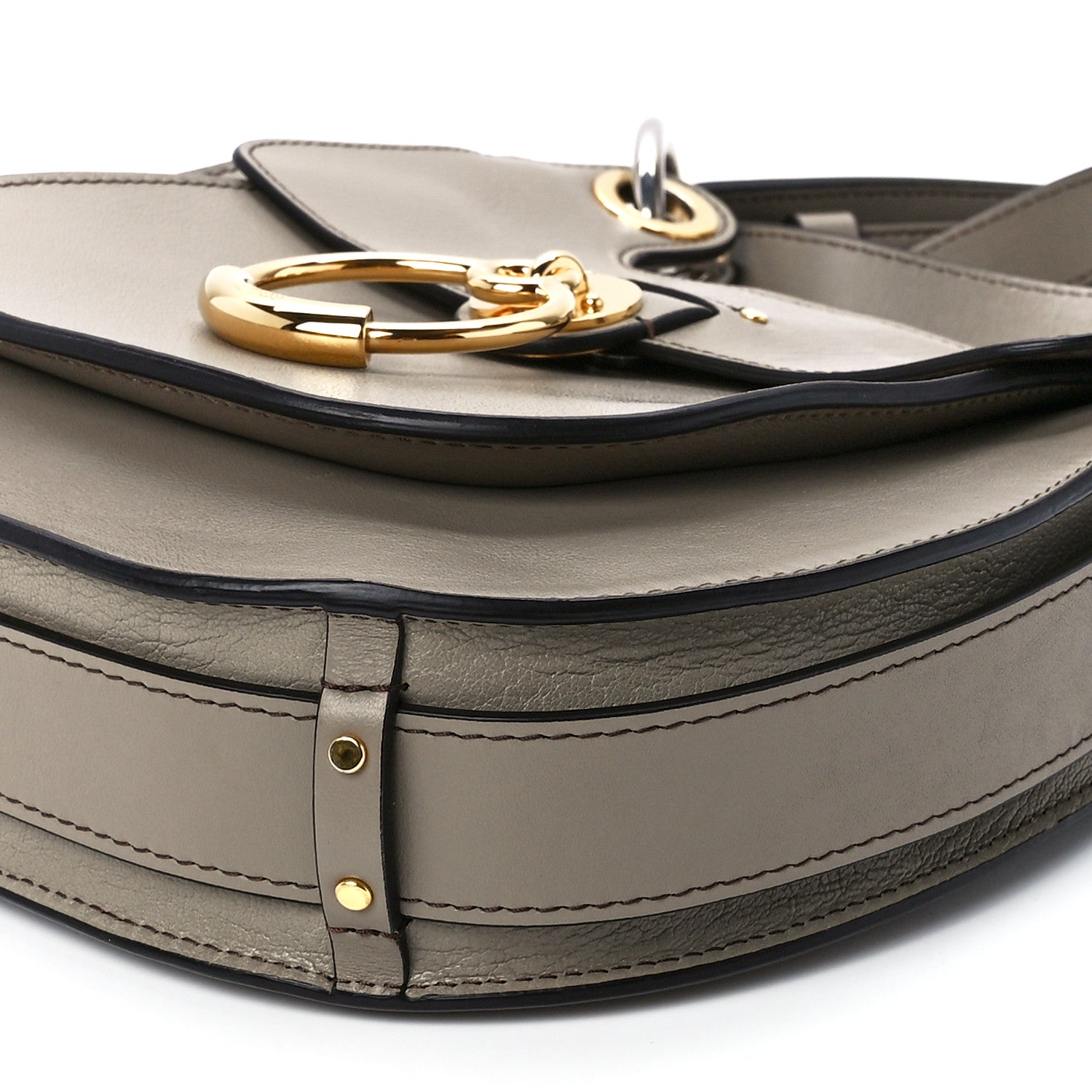 Chloe Calfskin Medium Tess Hobo Motty Grey 11 of 11