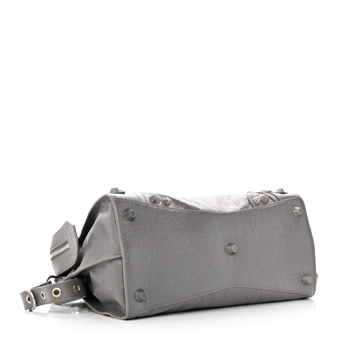 Agneau Arena Neo Cagole City Handbag Dark Grey