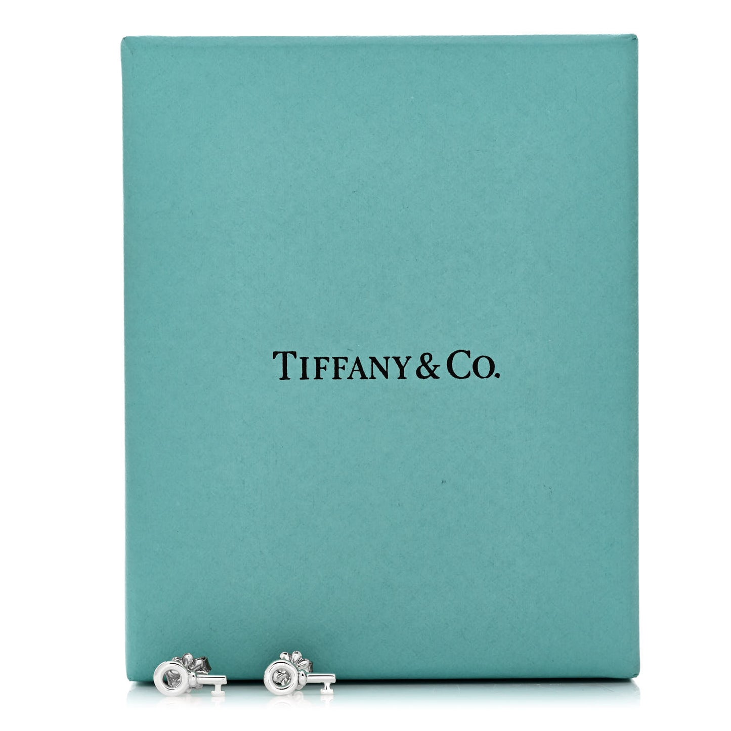Sterling Silver Key Earrings